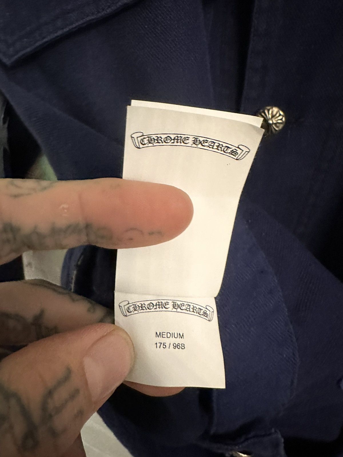 Chrome Hearts CHROME HEARTS NEW CROSS PATCH JACKET Size US M / EU 48-50 / 2 - 17 Thumbnail