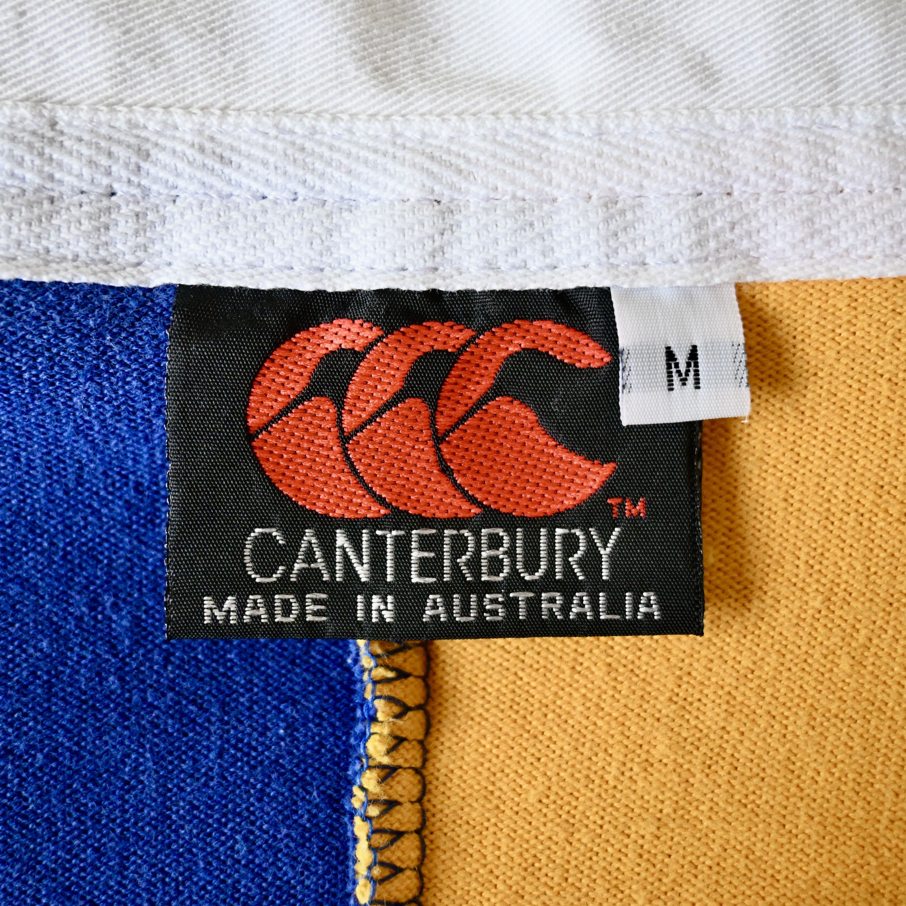Canterbury of New Zealand VTG 1990s Canterbury multicolor patchwork rugbyshirt Size US M / EU 48-50 / 2 - 10 Thumbnail