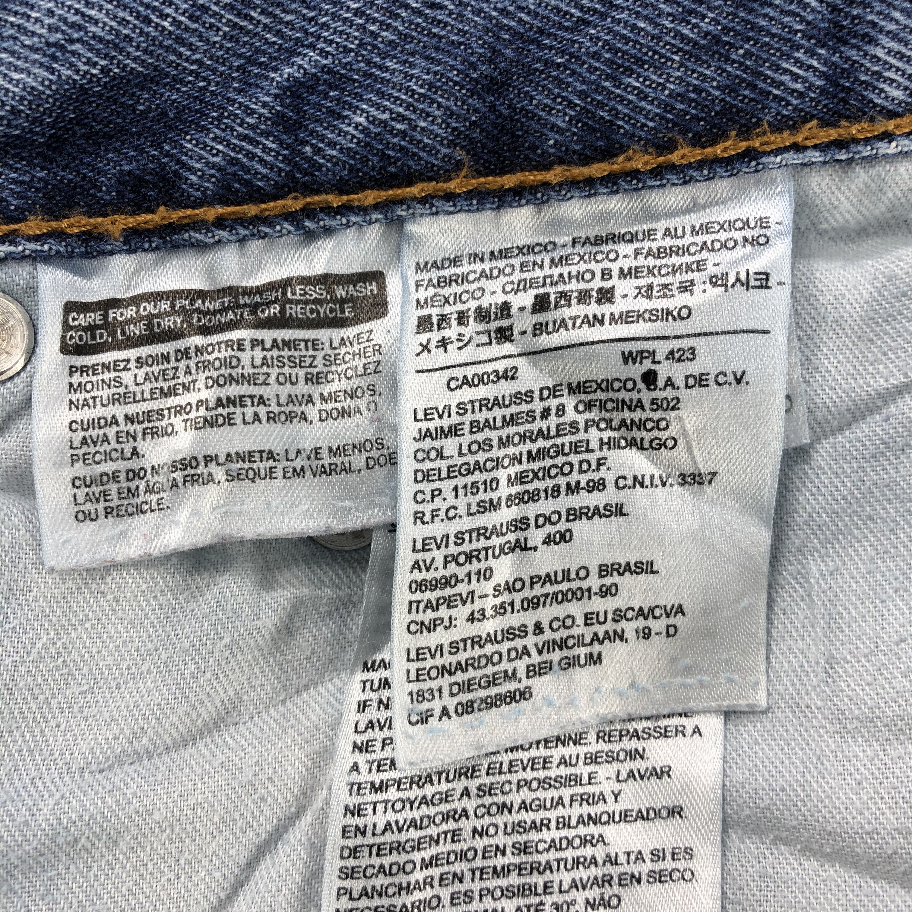 Levi's × Vintage Vintage Blue Wash Levis 550 Jeans-JM2874 Size US 39 - 11 Thumbnail