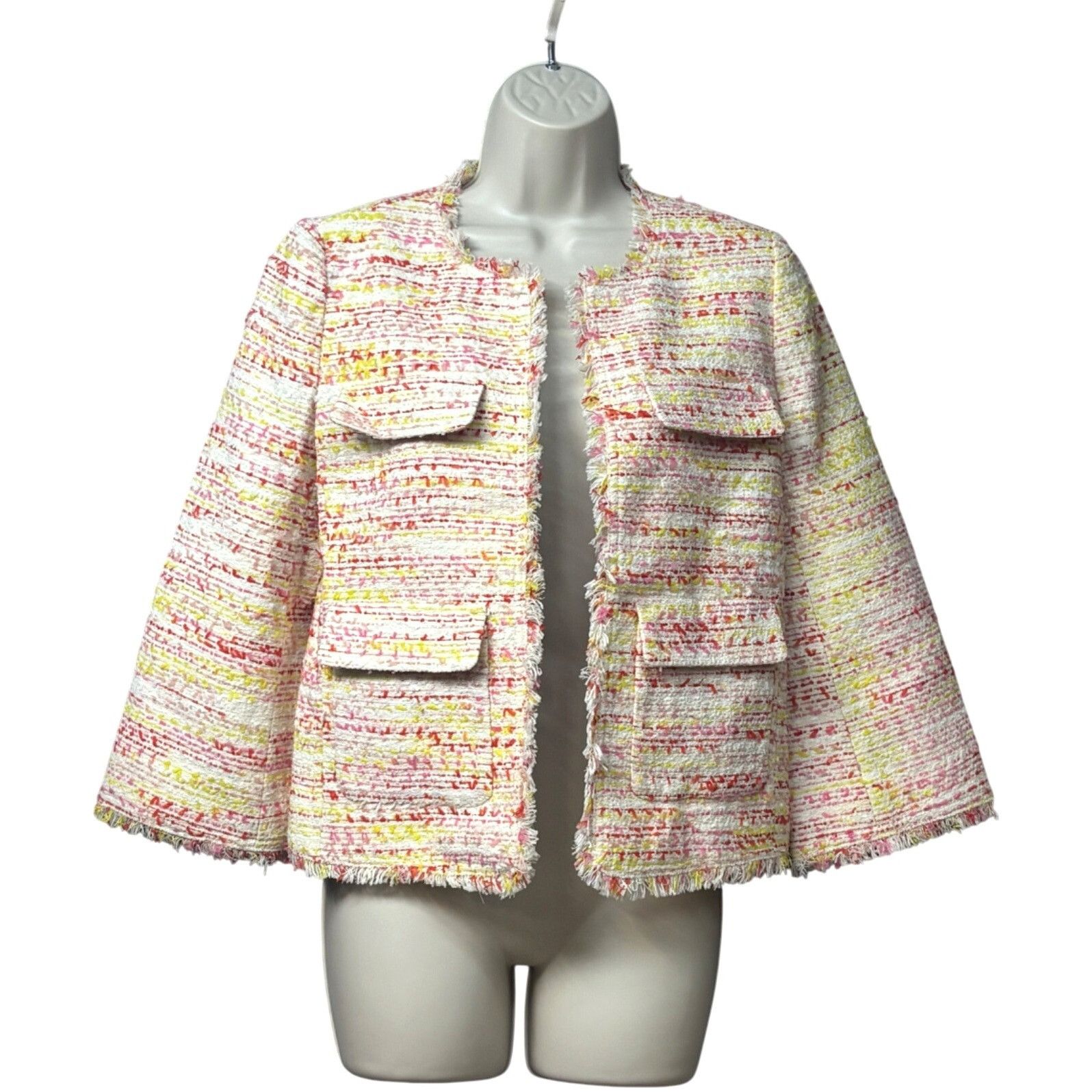 Kate Spade Kate Spade New York Multi Tweed Jacket, Size 4, Size S / US 4 / IT 40 - 1 Thumbnail