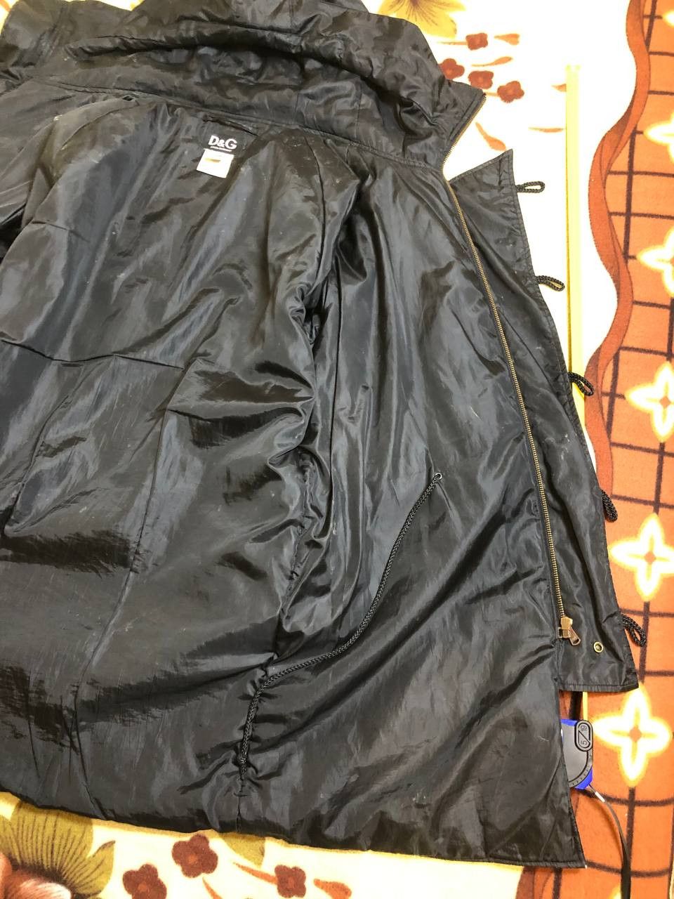 Dolce & Gabbana Men's Dolce&Gabbana Black Hooded Storm Parka Size US XL / EU 56 / 4 - 21 Thumbnail