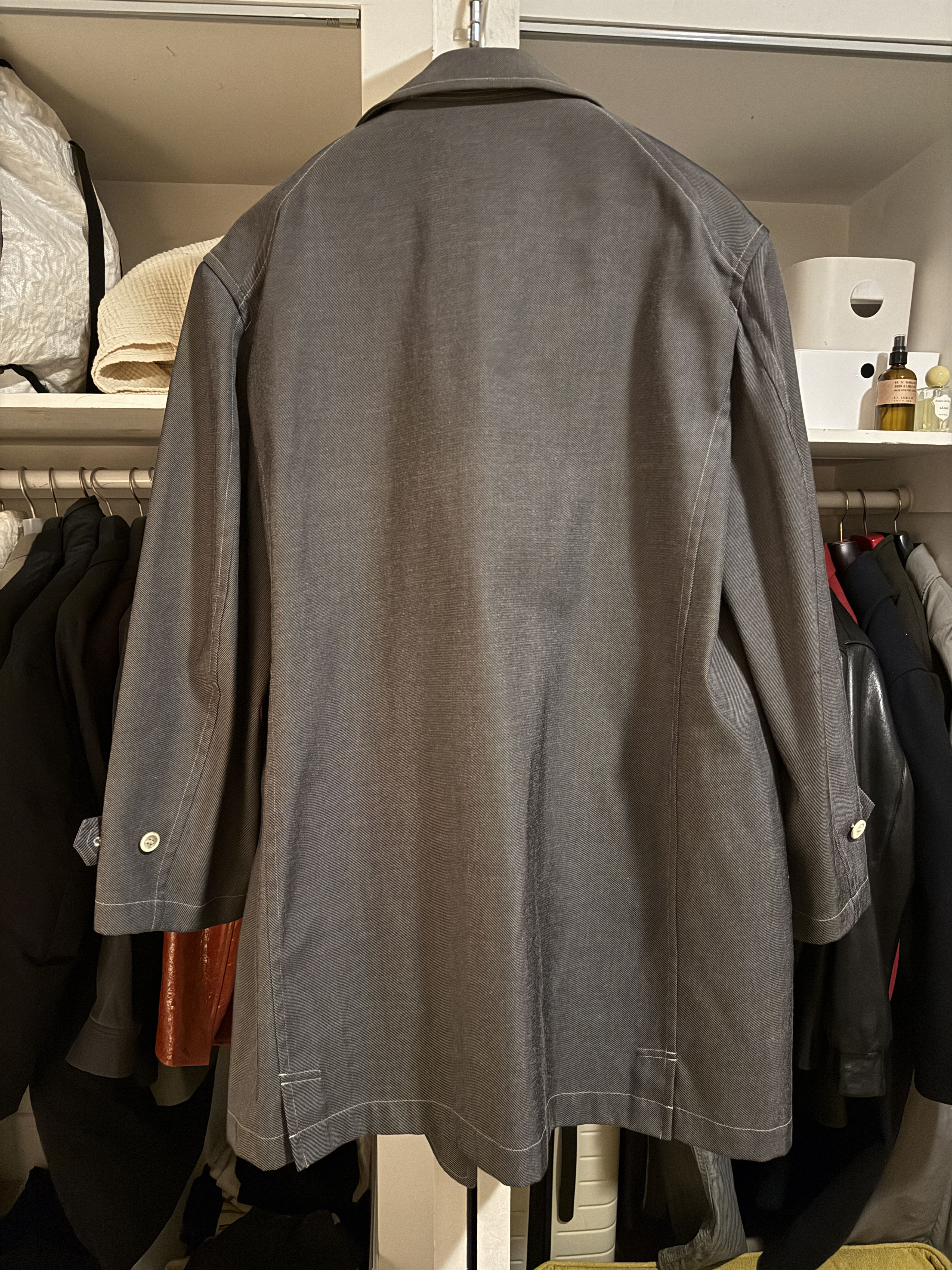 Comme des Garcons Homme Plus Oversized grey denim jacket Size US M / EU 48-50 / 2 - 4 Thumbnail