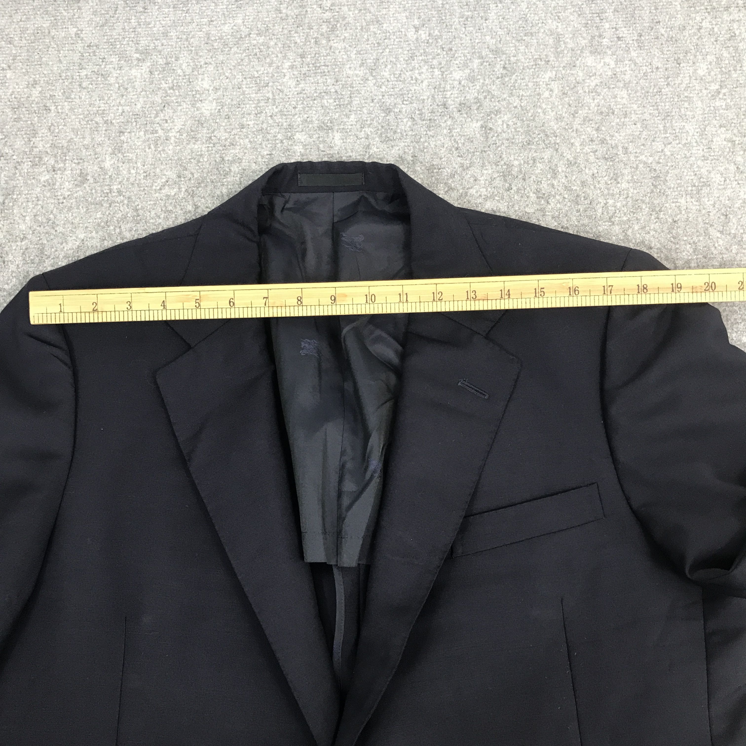 Burberry × Vintage burberrys Wool & mohair blazer coat jacket Size US L / EU 52-54 / 3 - 5 Thumbnail