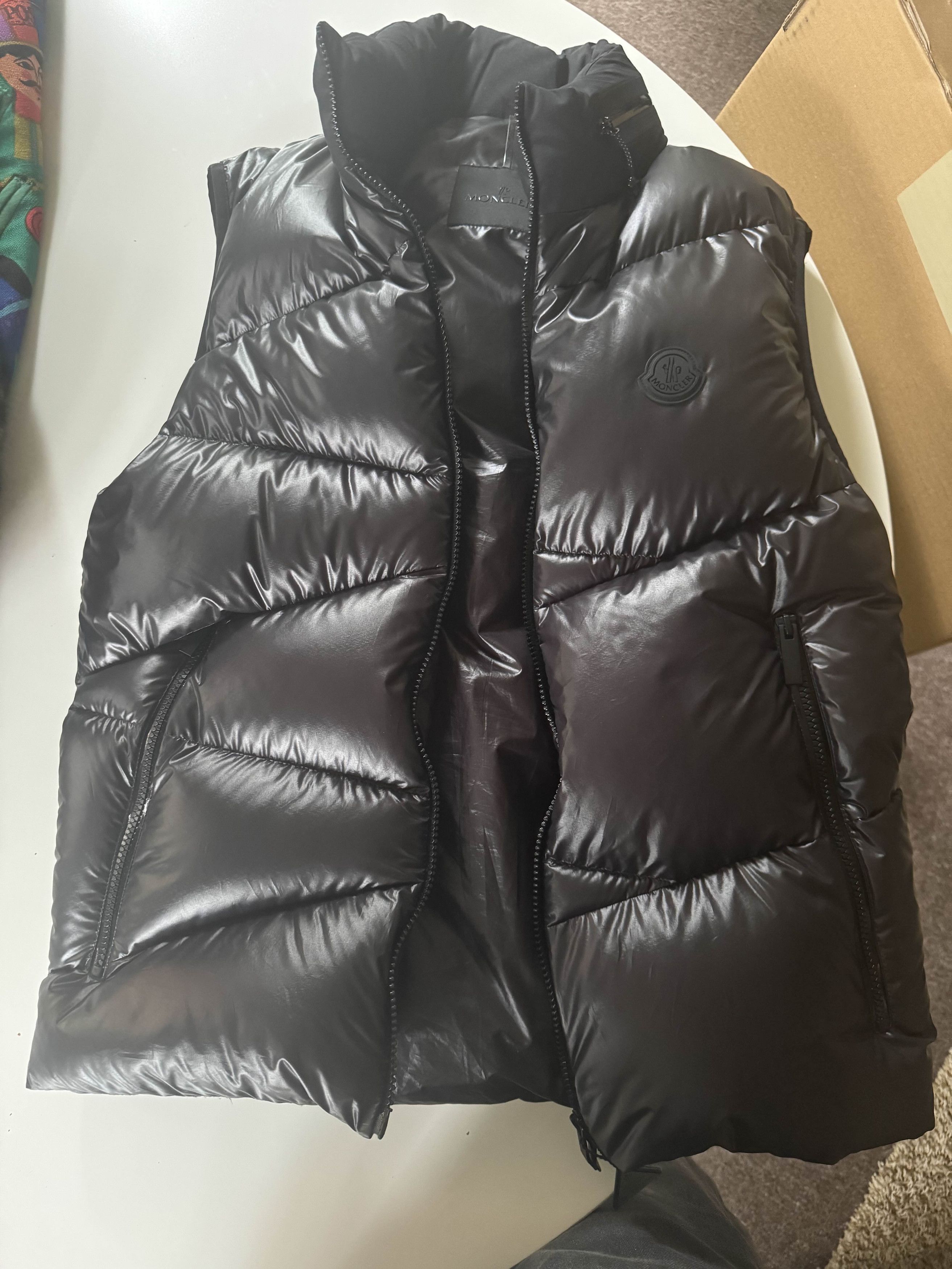 Moncler Moncler Black Tago Vest Size US S / EU 44-46 / 1 - 1 Thumbnail