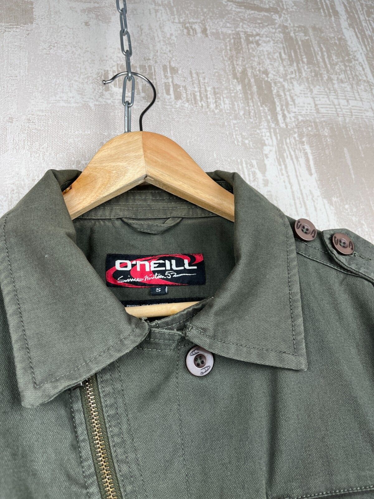 O'Neill RARE! O'Neill Vintage Asymmetric Zip Military Style Jacket Size US S / EU 44-46 / 1 - 5 Thumbnail