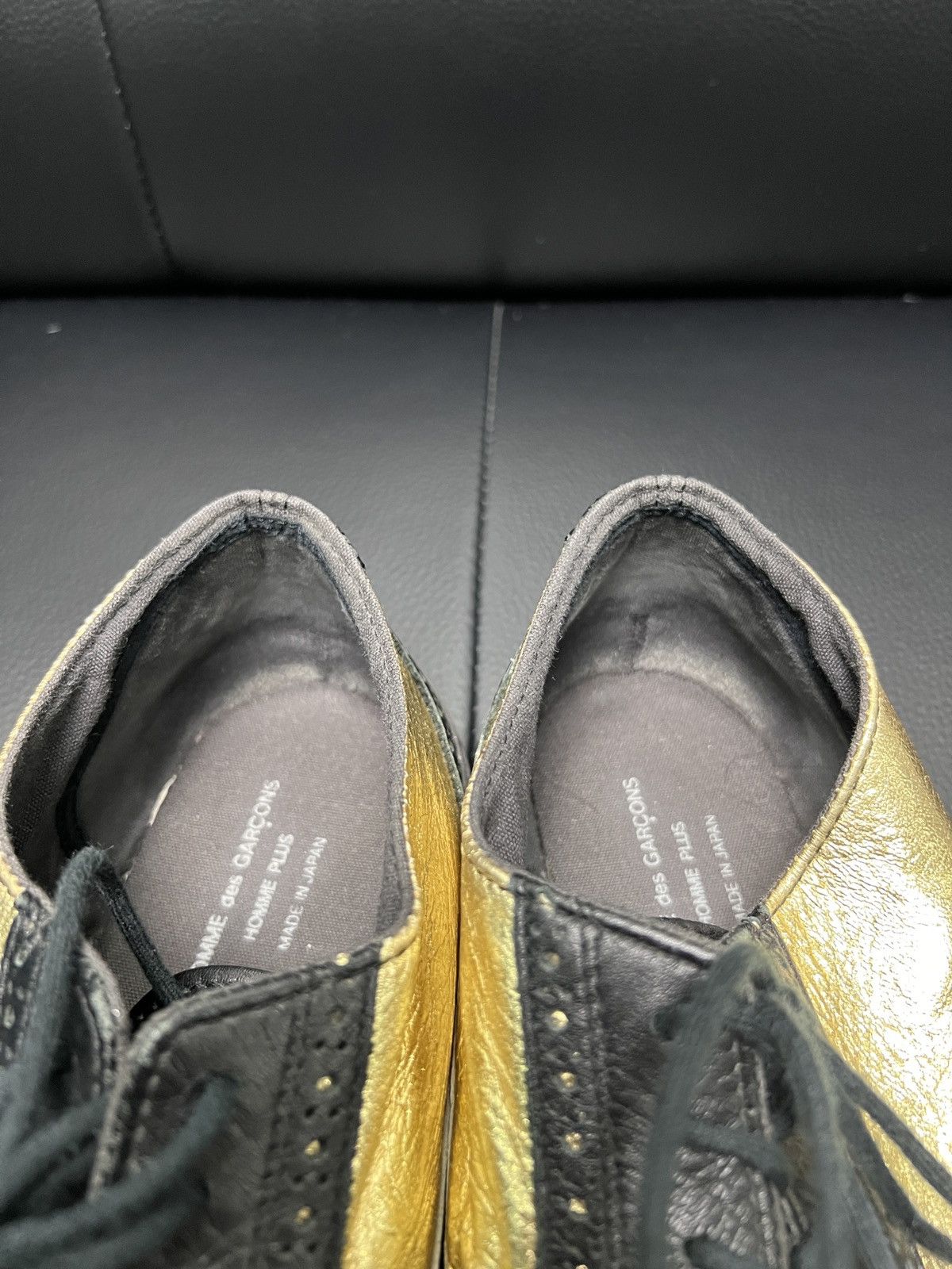 Comme des Garcons Homme Plus Comme des Garçons Homme Plus Baroque Oxford Leather Shoes Size US 9 / EU 42 - 12 Thumbnail
