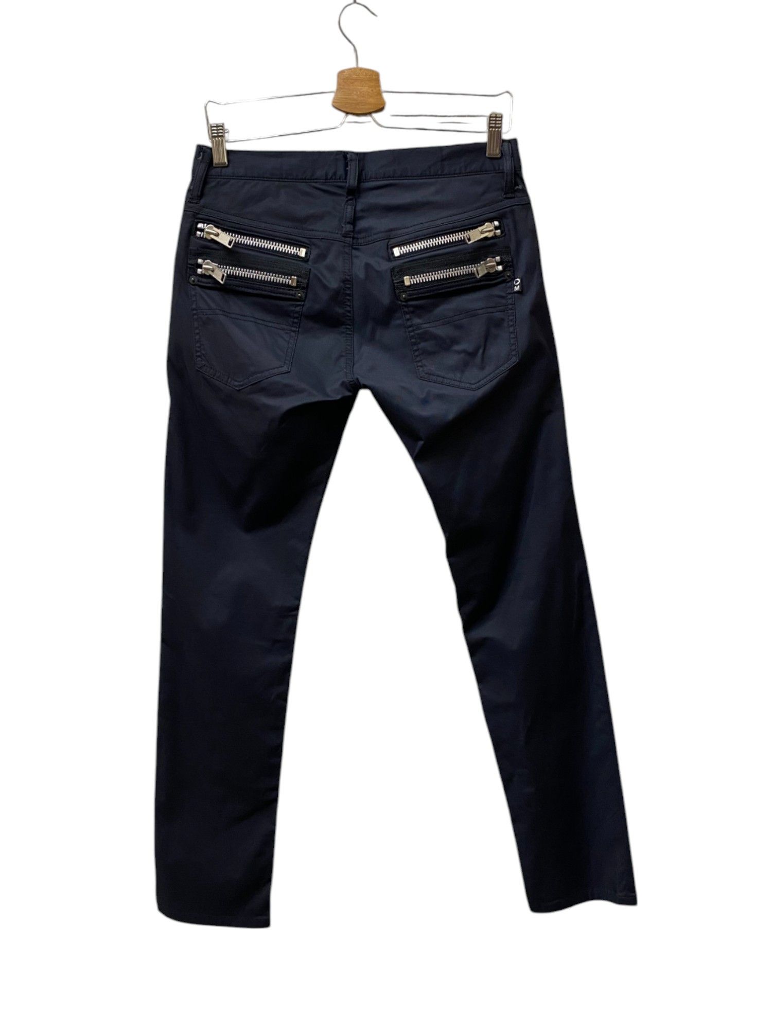 Issey Miyake × Morgan Homme Morgan Homme SUPERBLACK Issey Miyake bondage zipper lowrise Size US 28 / EU 44 - 5 Thumbnail