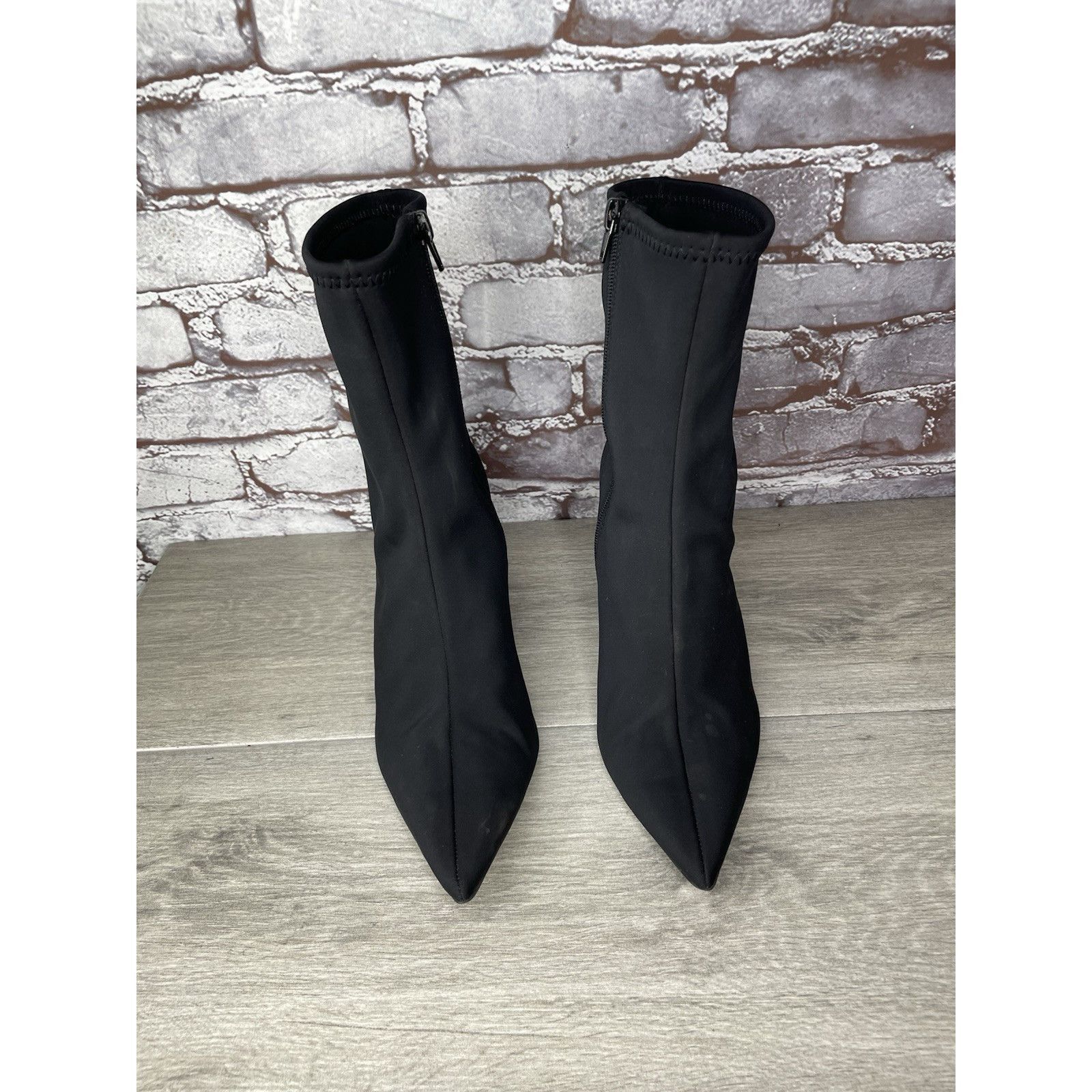 Jeffrey Campbell Jeffrey Campbell Black Siren Sport Ankle Sock Booties Women’ Size US 8.5 / IT 38.5 - 13 Thumbnail
