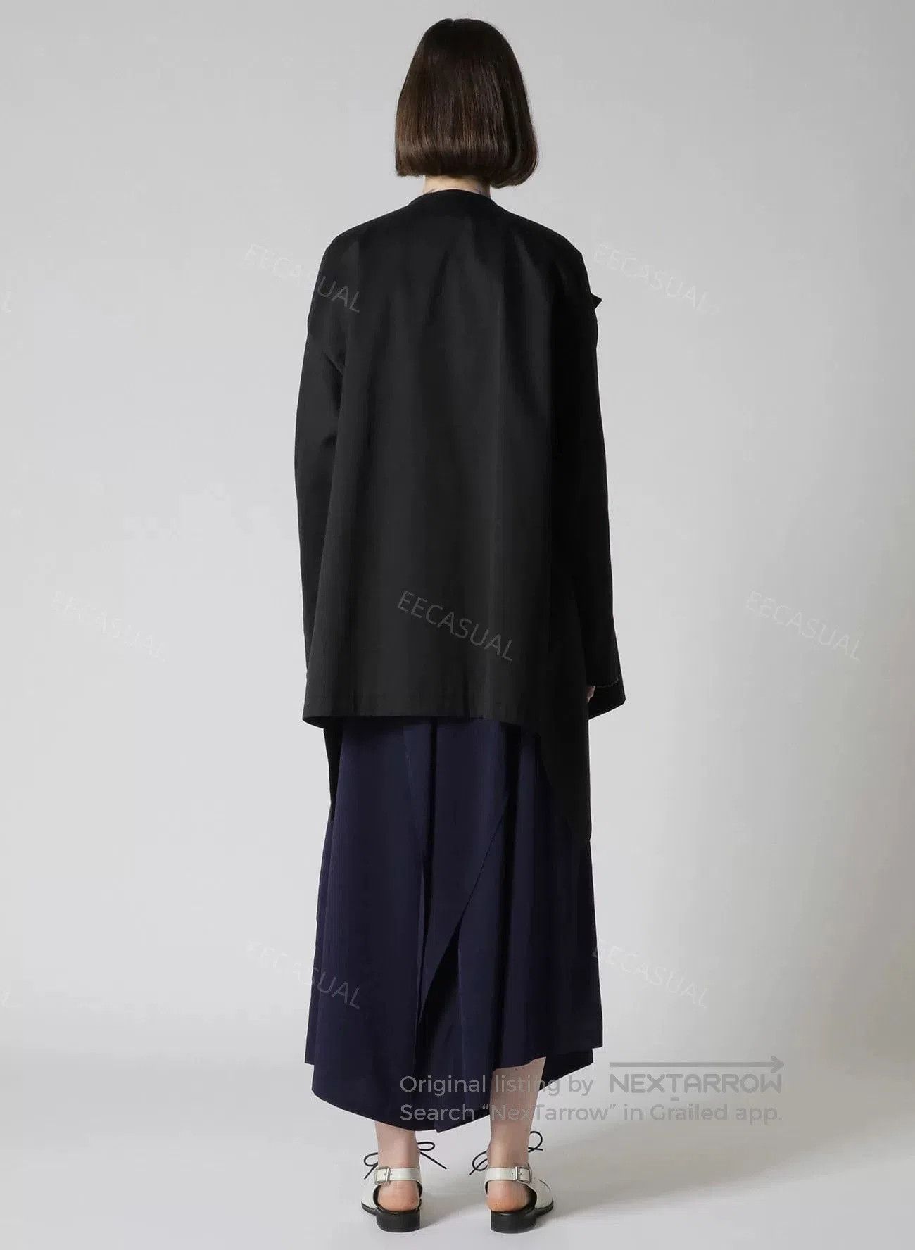 Other Asymmetrical Double Faced Coat by Yamamoto. Size M / US 6-8 / IT 42-44 - 4 Thumbnail