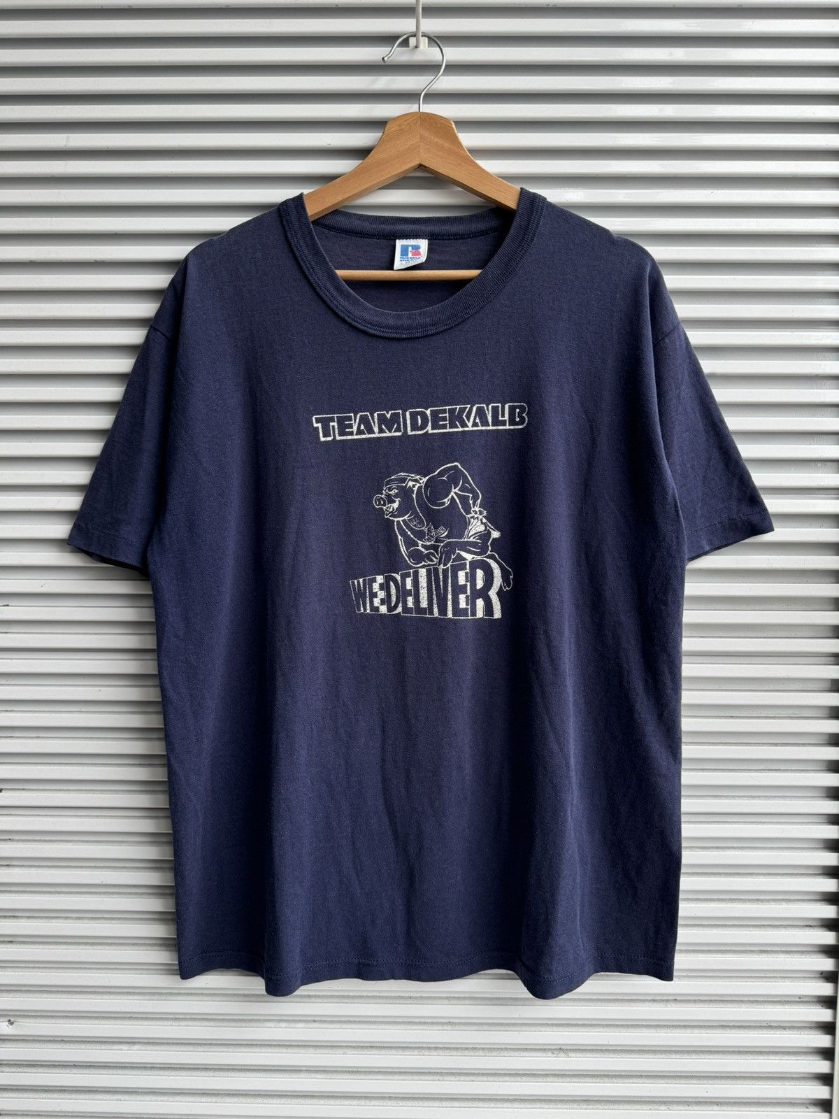 Russell Athletic Vintage Russell Athletic Hoggs Team Dekalb Tees Size US L / EU 52-54 / 3 - 1 Thumbnail