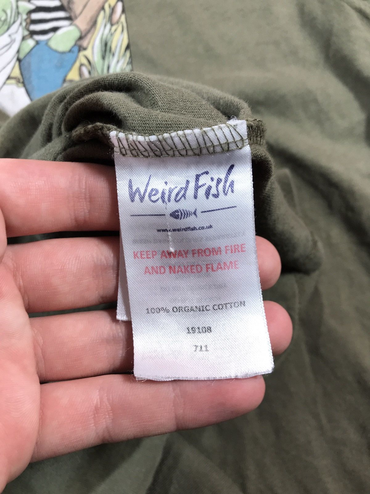 Band Tees × Vintage Weird Fish T Shirt Size XL Vintage Size US XL / EU 56 / 4 - 6 Thumbnail