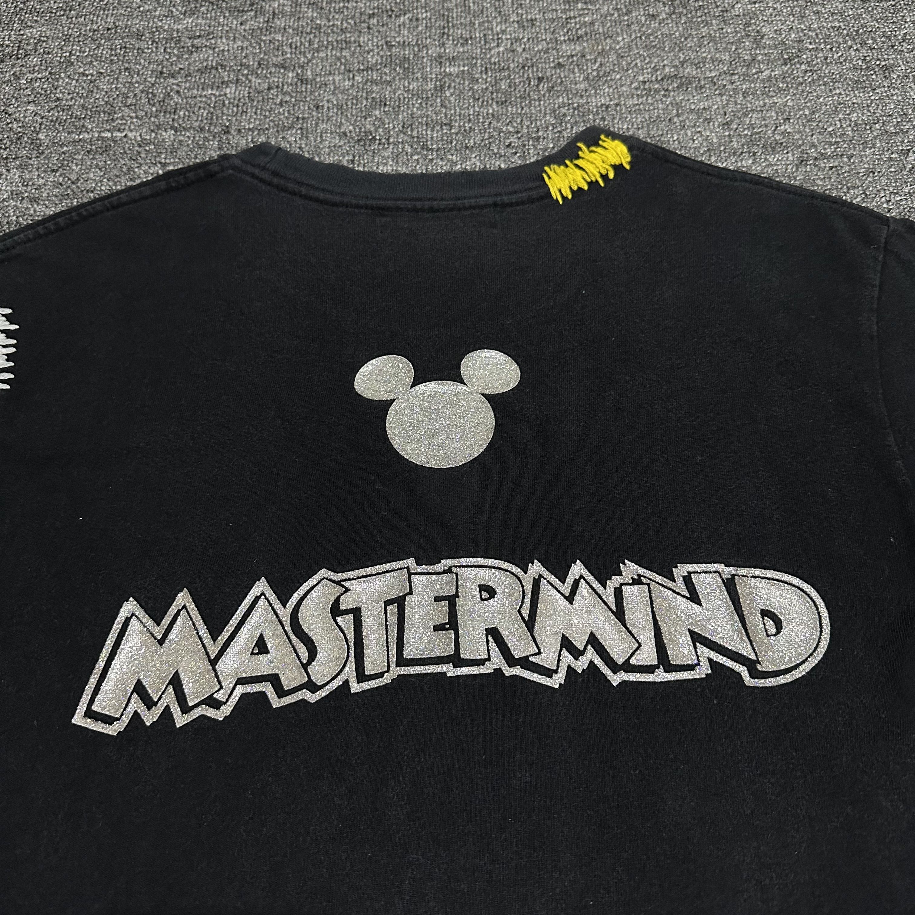 Mastermind Japan × Mastermind World × Mickey Mouse Mastermind Disney Distressed Tee Size US M / EU 48-50 / 2 - 6 Thumbnail