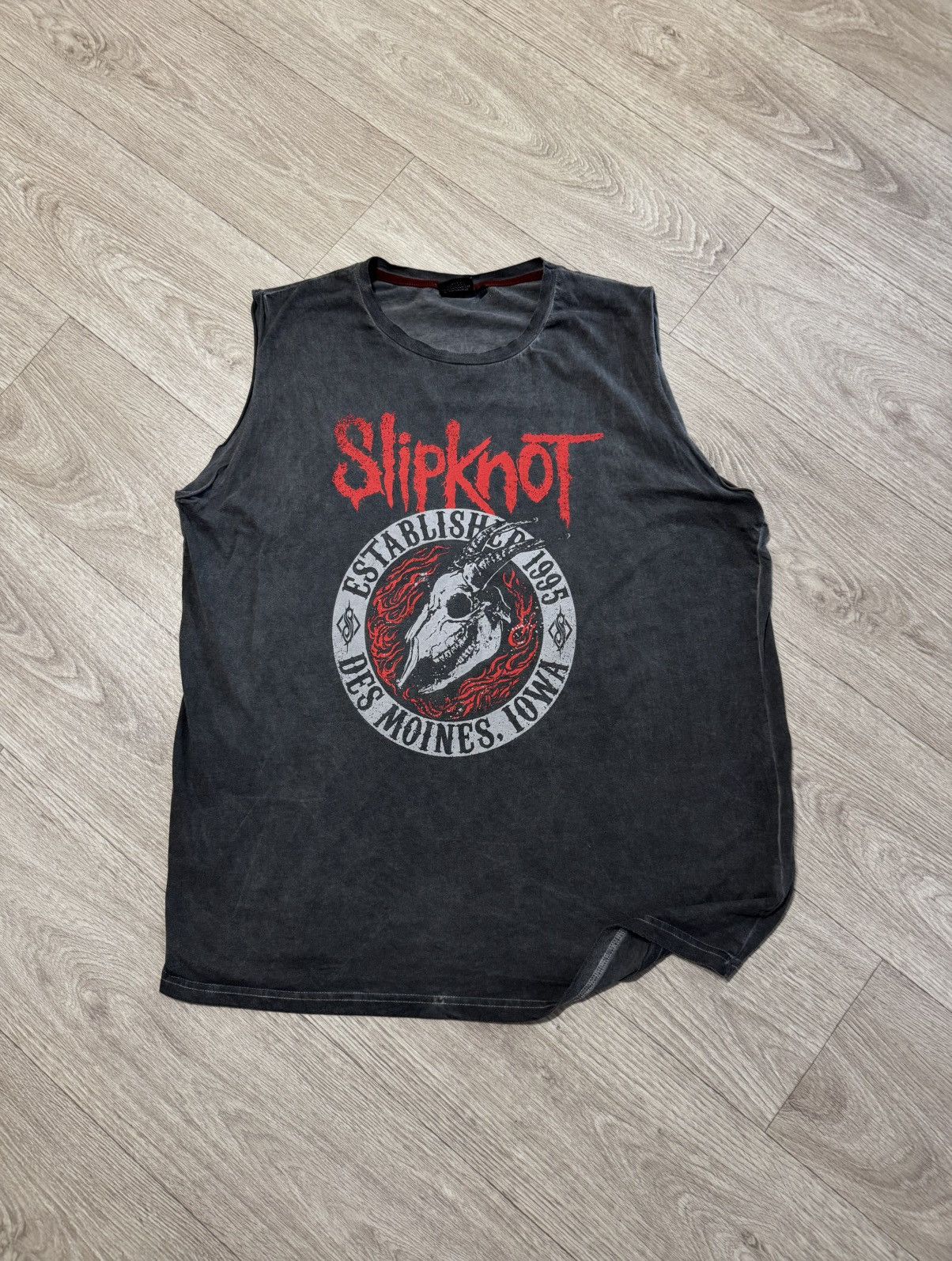 Band Tees 🔷Official Slipknot Established 1995 Y2K Sleeveless T-shirt🔷 Size US XXL / EU 58 / 5 - 1 Thumbnail