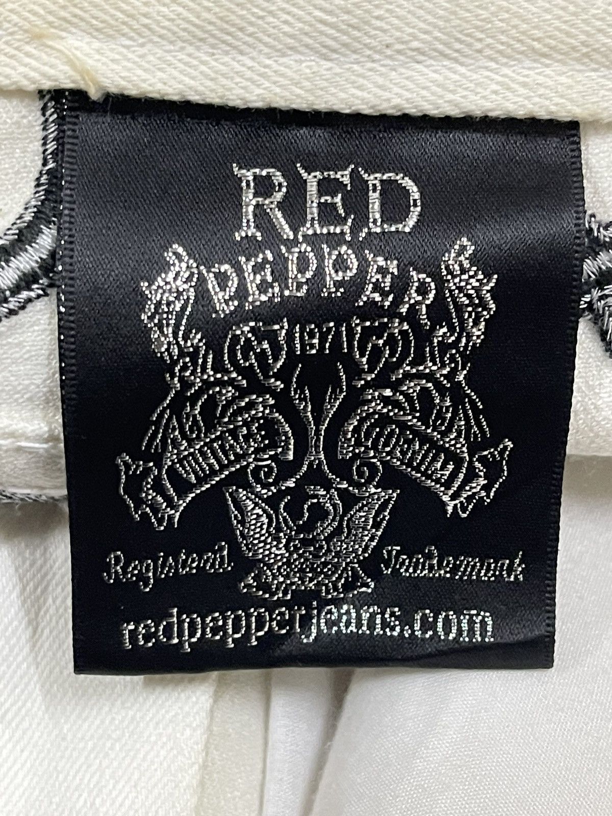 14th Addiction Vintage Japanese Brand Seditionaries Skull Cross Jeans Size US 33 - 8 Thumbnail