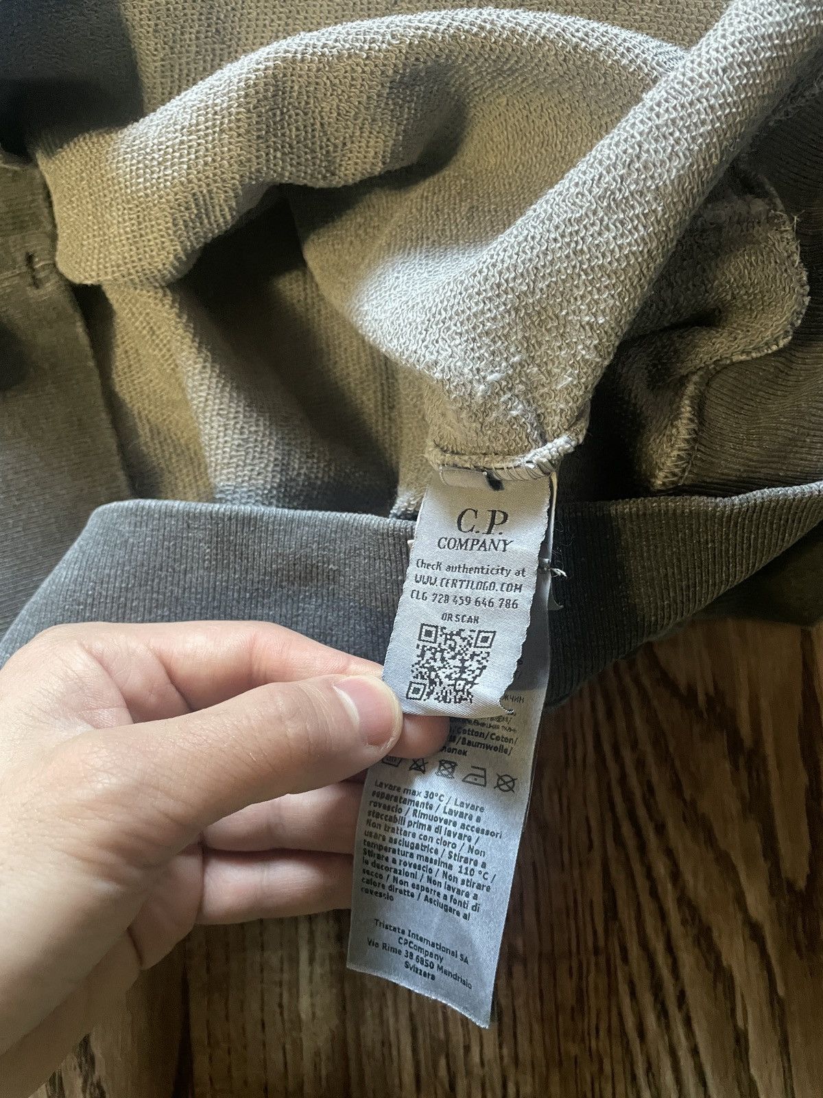 C.P. Company CP Company Re-Colour Pocket Sweatshirt Size US L / EU 52-54 / 3 - 6 Thumbnail
