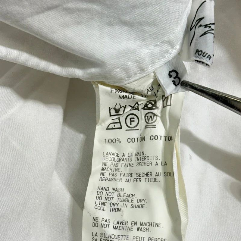Yohji Yamamoto Yohji Yamamoto pour homme long sleeve shirt Size US L / EU 52-54 / 3 - 7 Thumbnail