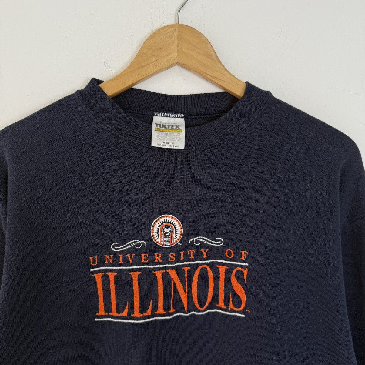 Other 90’s University Of Illinois Jumper Sweatshirt Size US M / EU 48-50 / 2 - 2 Thumbnail