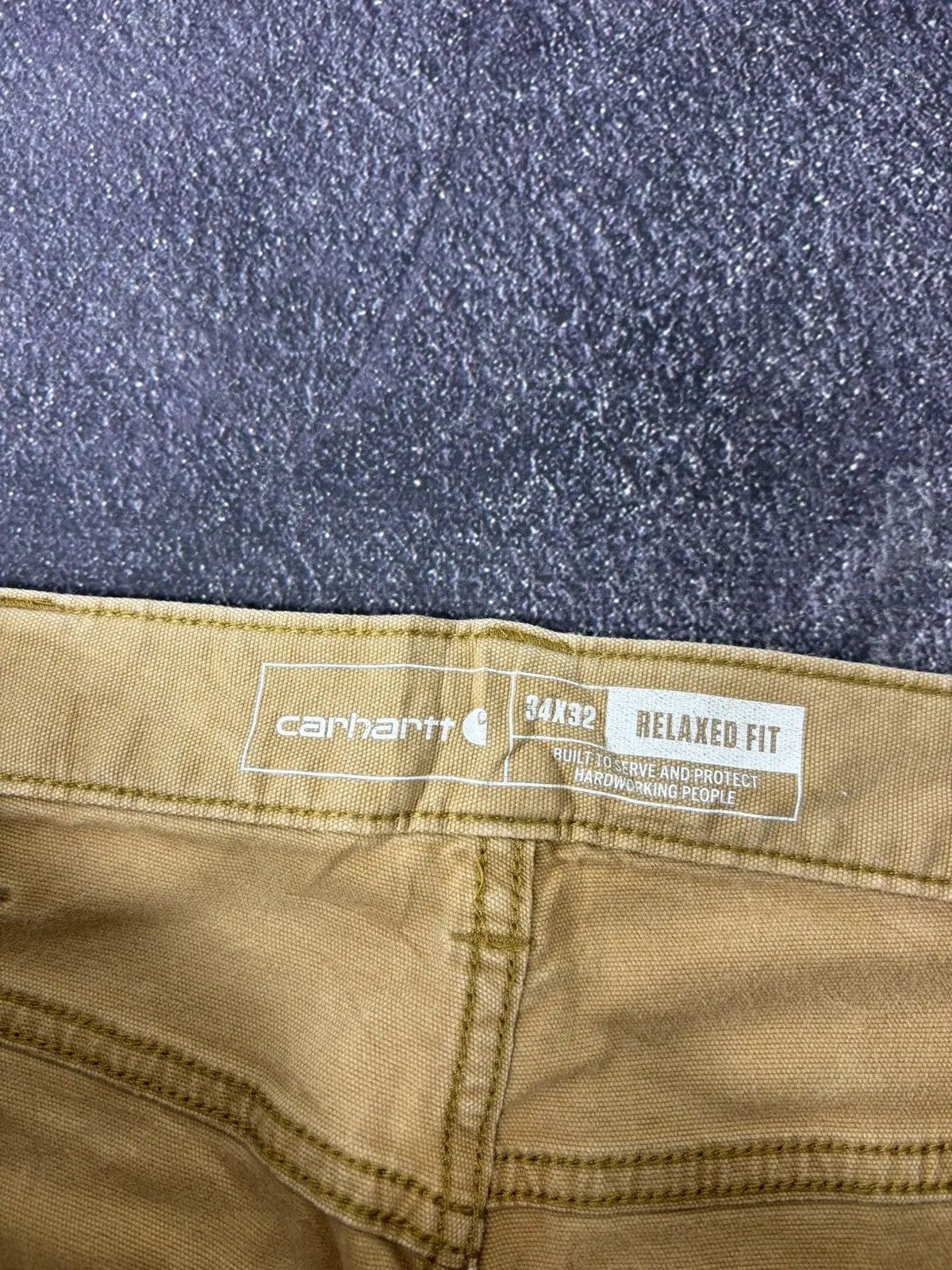 Carhartt × Vintage Vintage Carhartt Y2K Rugged Flex Relaxed Fit Pants Jeans Size US 34 / EU 50 - 13 Thumbnail