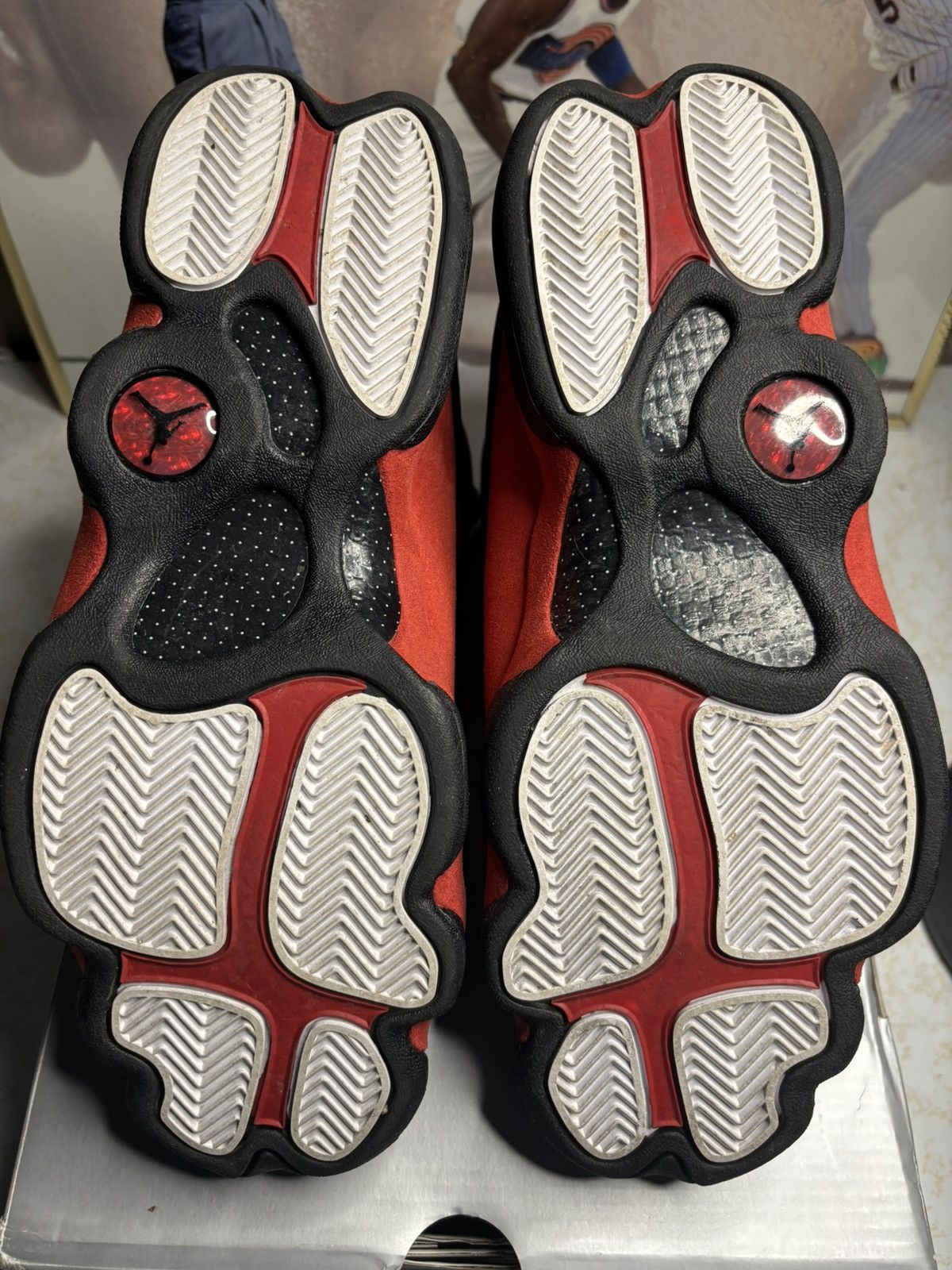Jordan Brand Air Jordan 13 Retro 2017 Bred 2017 Size US 10 / EU 43 - 5 Thumbnail
