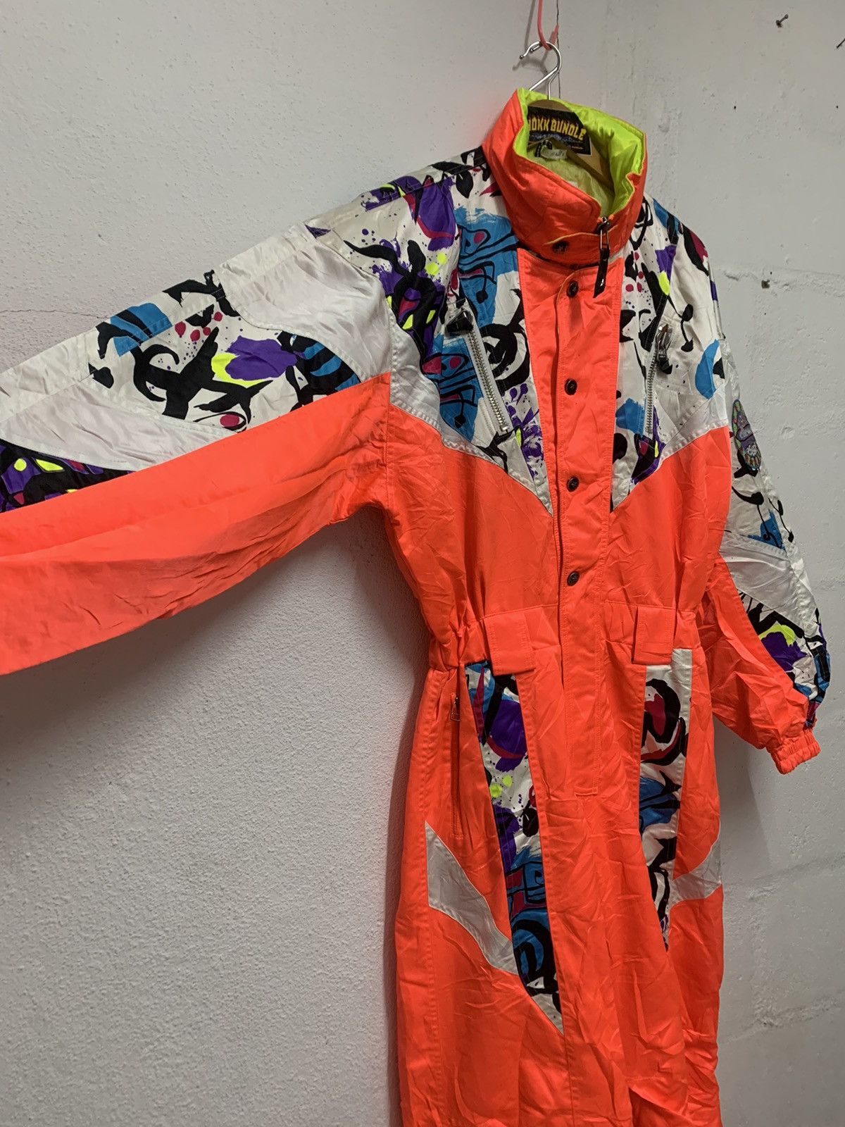 Ellesse Vintage Ellesse Full Ski Suit Size 36R - 4 Thumbnail