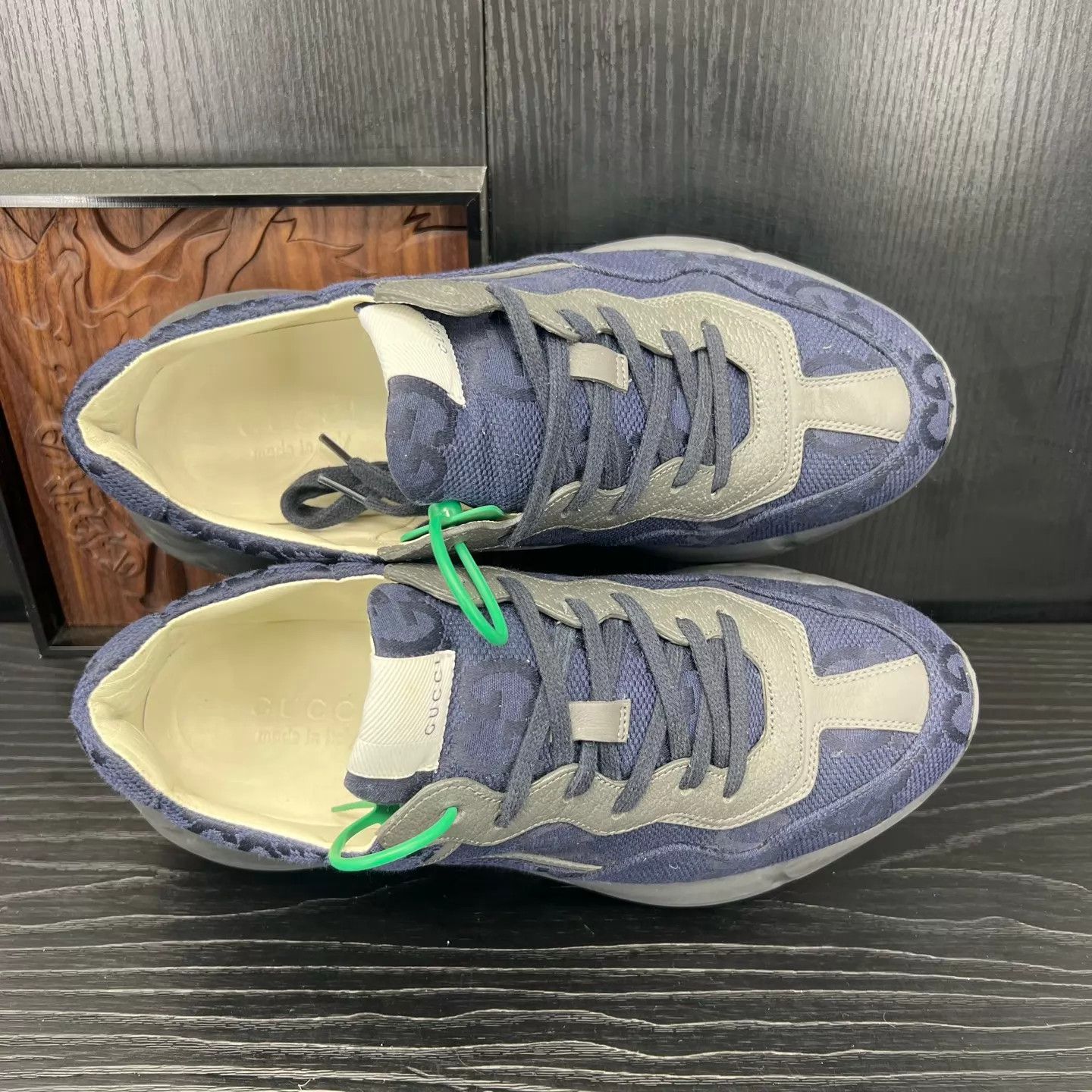 Gucci Gucci Rhyton Blue Size 42 Mint 2 Wears Size US 9 / EU 42 - 7 Thumbnail