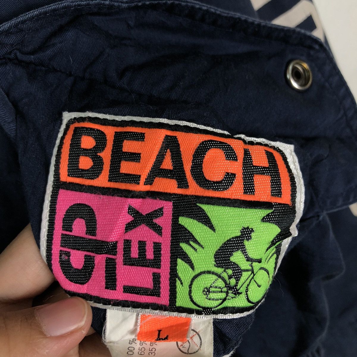 Hysteric Glamour 🔥Vintage Reversible Bomber Jacket Sp Lex Japan Made Size US L / EU 52-54 / 3 - 22 Thumbnail