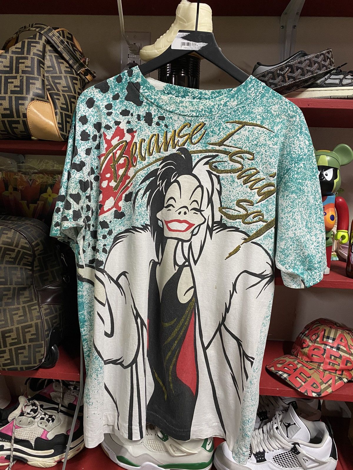 Vintage 90’s Disney Movie 101 Dalmatians Cruella DeVille
