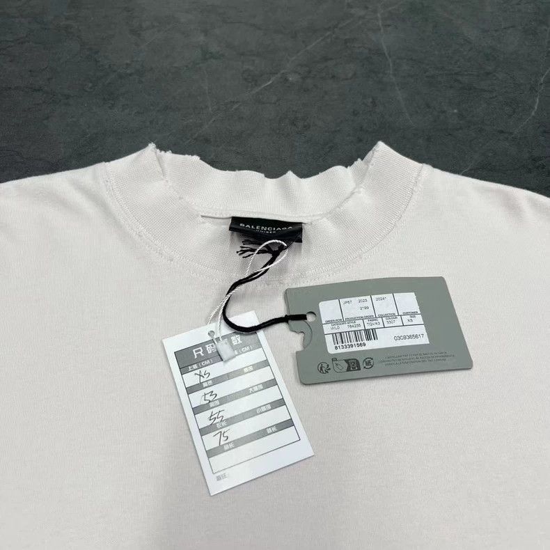 Balenciaga Balenciaga Short Sleeve Logo TShirt-2505 Size US XS / EU 42 / 0 - 5 Thumbnail