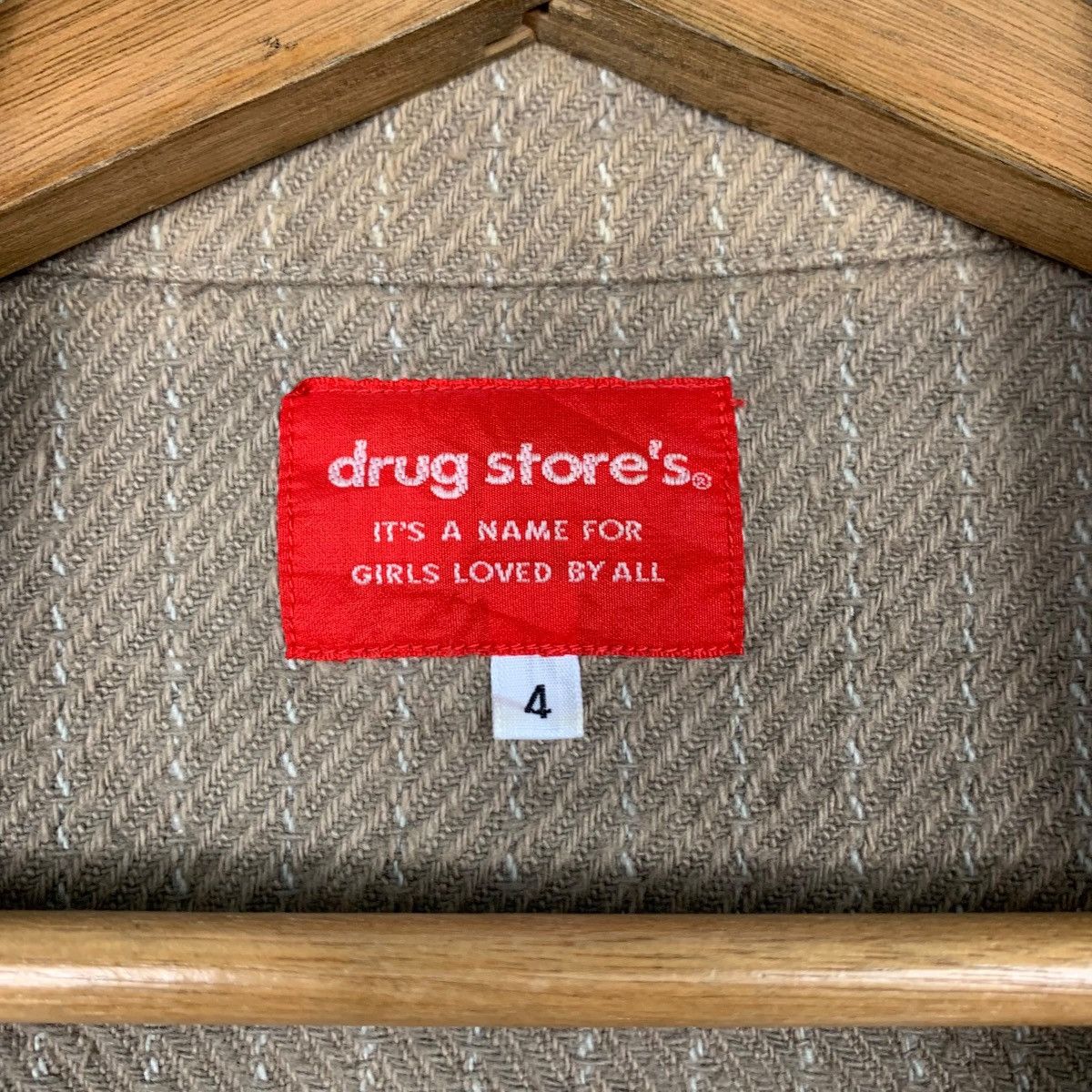 Japanese Brand DRUG STORE’S Striped Shirt Jacket #2288-C101 Size US L / EU 52-54 / 3 - 15 Thumbnail