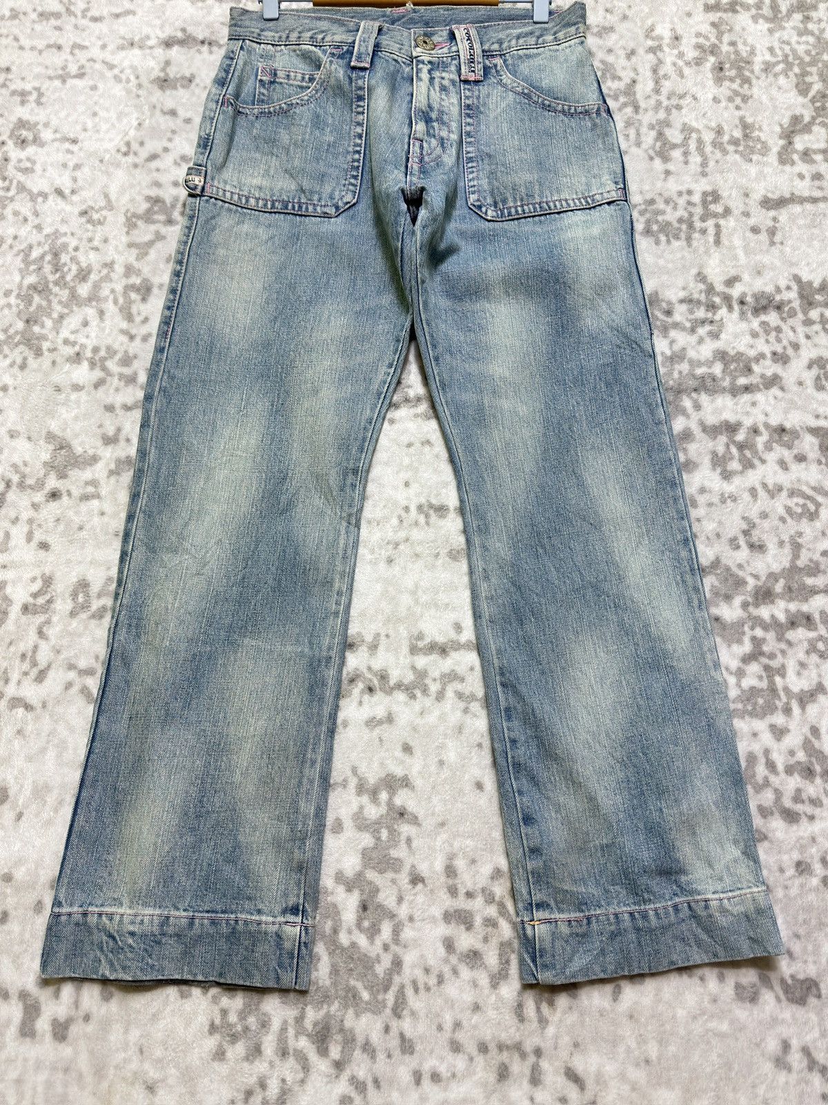 Japanese Brand Y2k COCOLULU Ketsururu Logo Carpenter Jeans Japanese Size US 30 / EU 46 - 6 Thumbnail