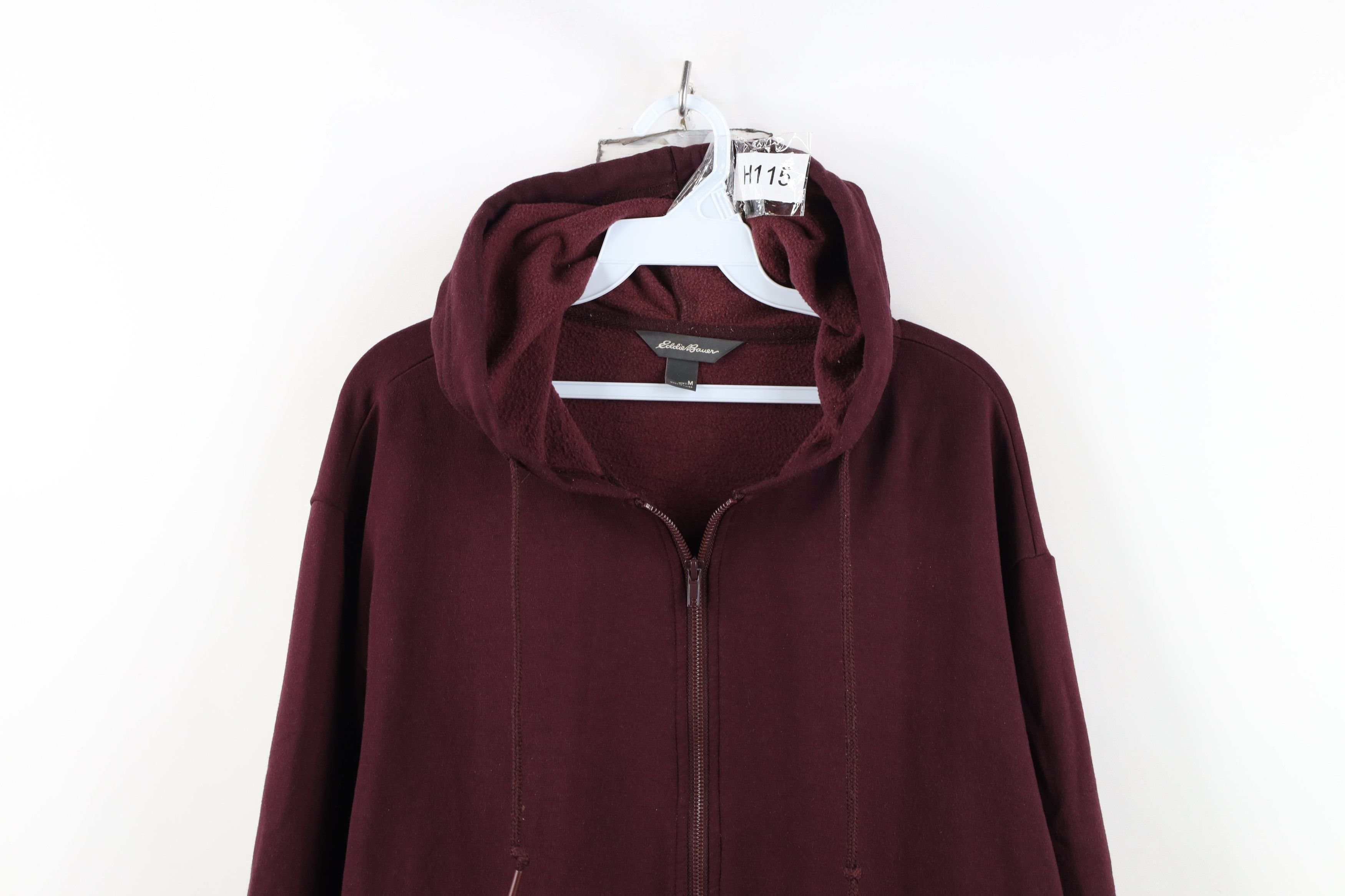Eddie Bauer Vintage Y2K Eddie Bauer Spell Out Full Zip Hoodie Purple Size US M / EU 48-50 / 2 - 2 Thumbnail