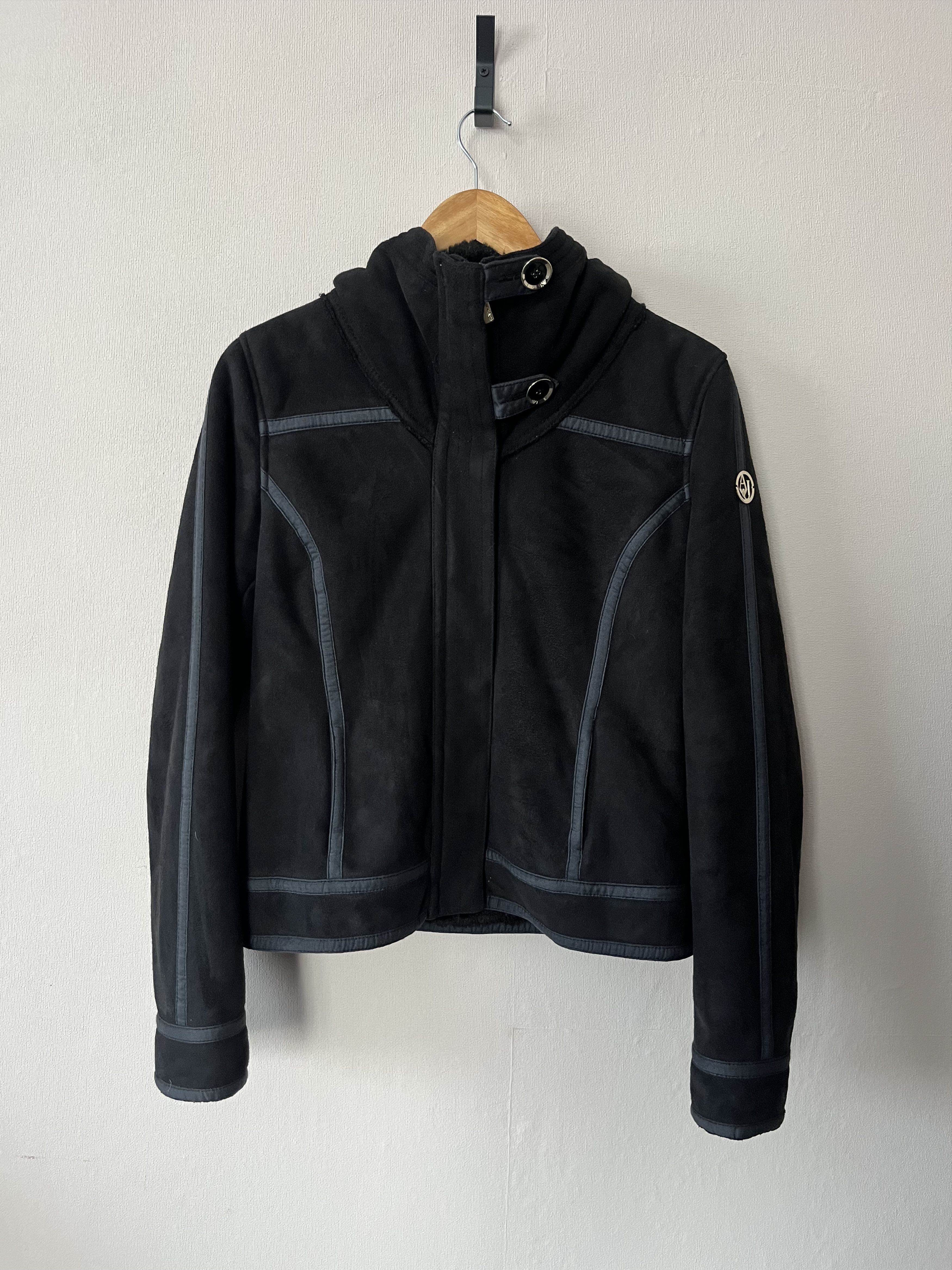 Armani Vintage Armani Jeans Faux Shearling Aviator Jacket Size M / US 6-8 / IT 42-44 - 1 Thumbnail