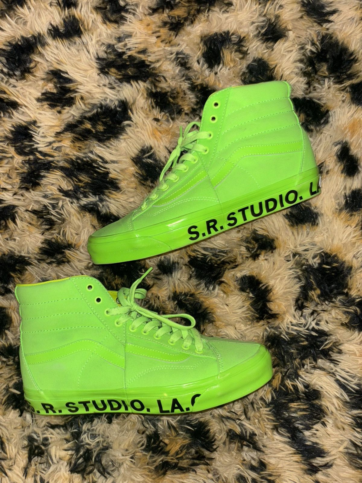 Sterling Ruby × Vans S. R. Studio LA OTW Vans in green Size US 12 / EU 45 - 1 Thumbnail