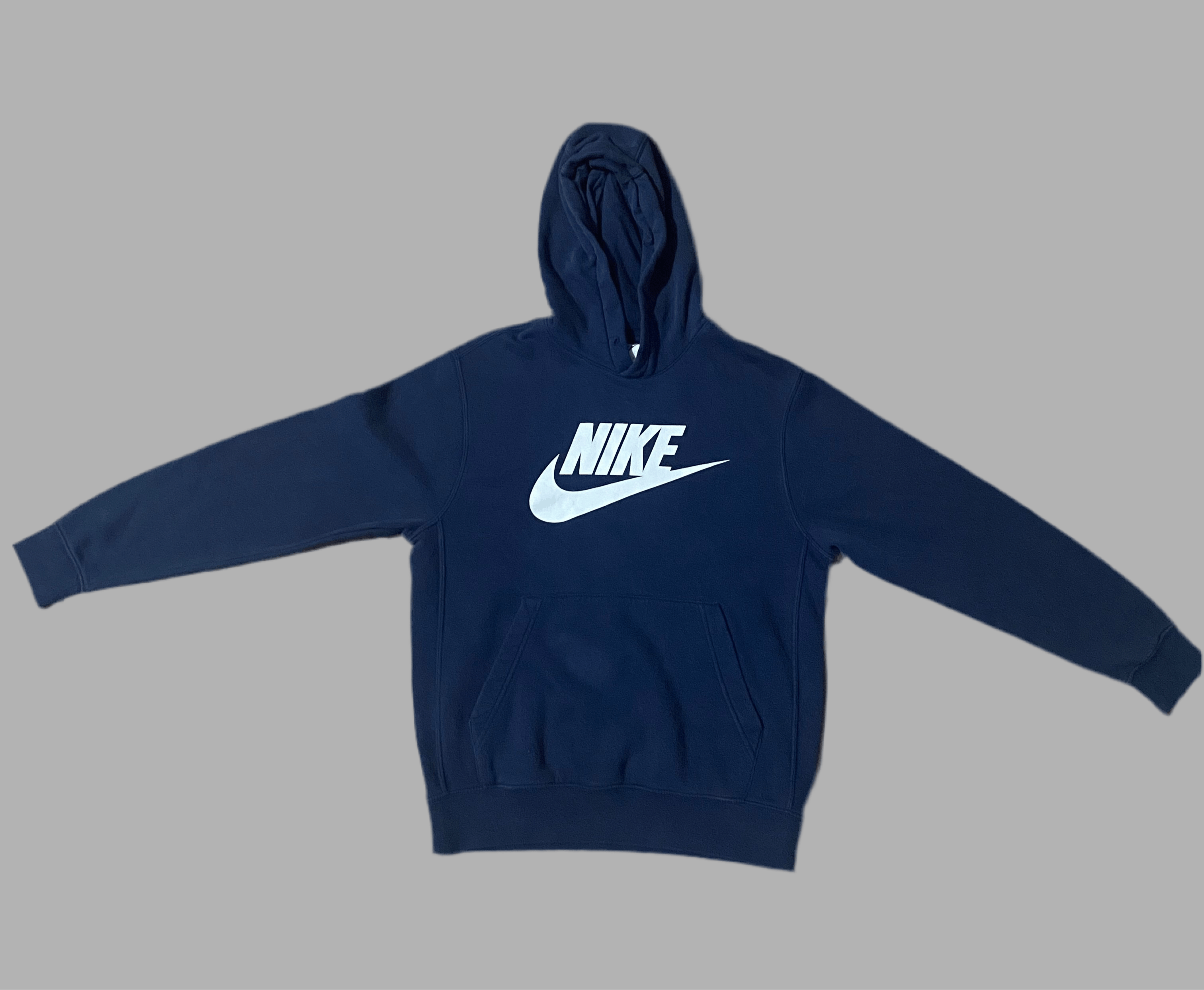Nike Nike blue swoosh hoodie Size US S / EU 44-46 / 1 - 1 Thumbnail