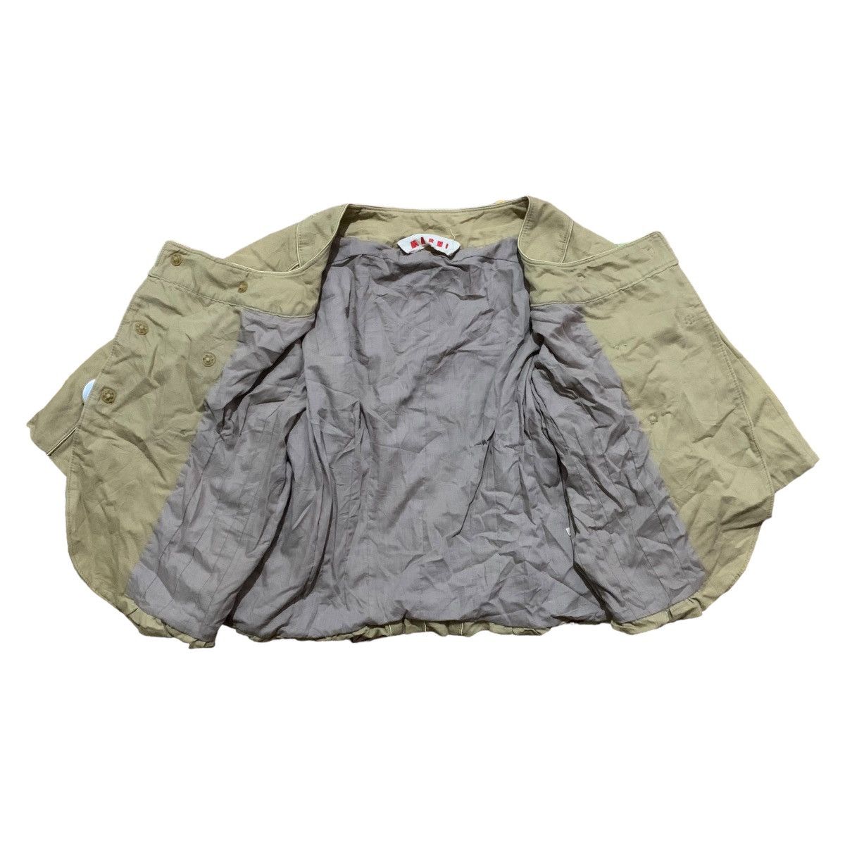 Marni Marni Flare Hand Crop Jacket Size S / US 4 / IT 40 - 6 Thumbnail