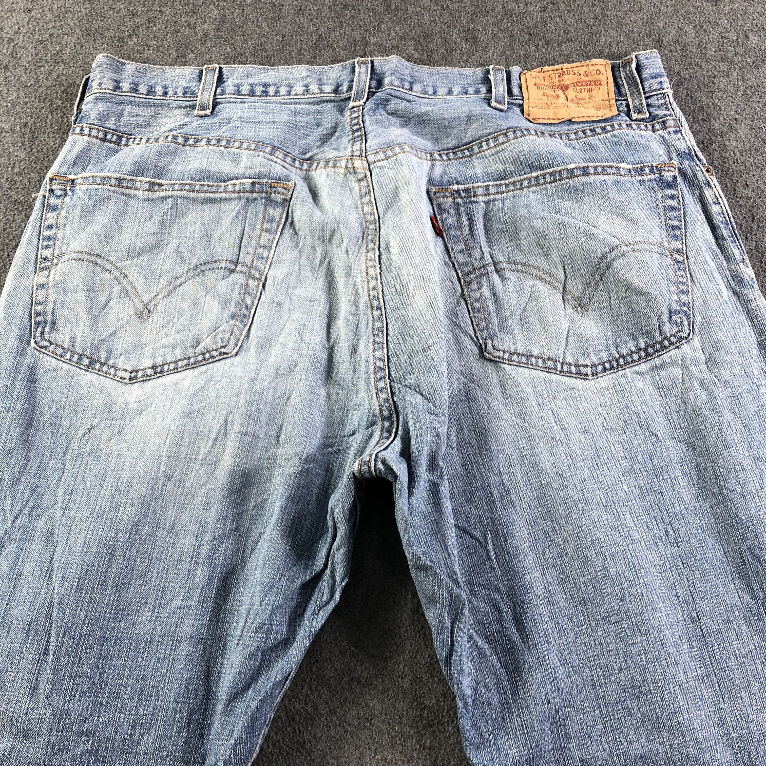 Levi's Vintage Blue Wash Levis 505 Jeans-J3367 Size US 39 - 4 Thumbnail