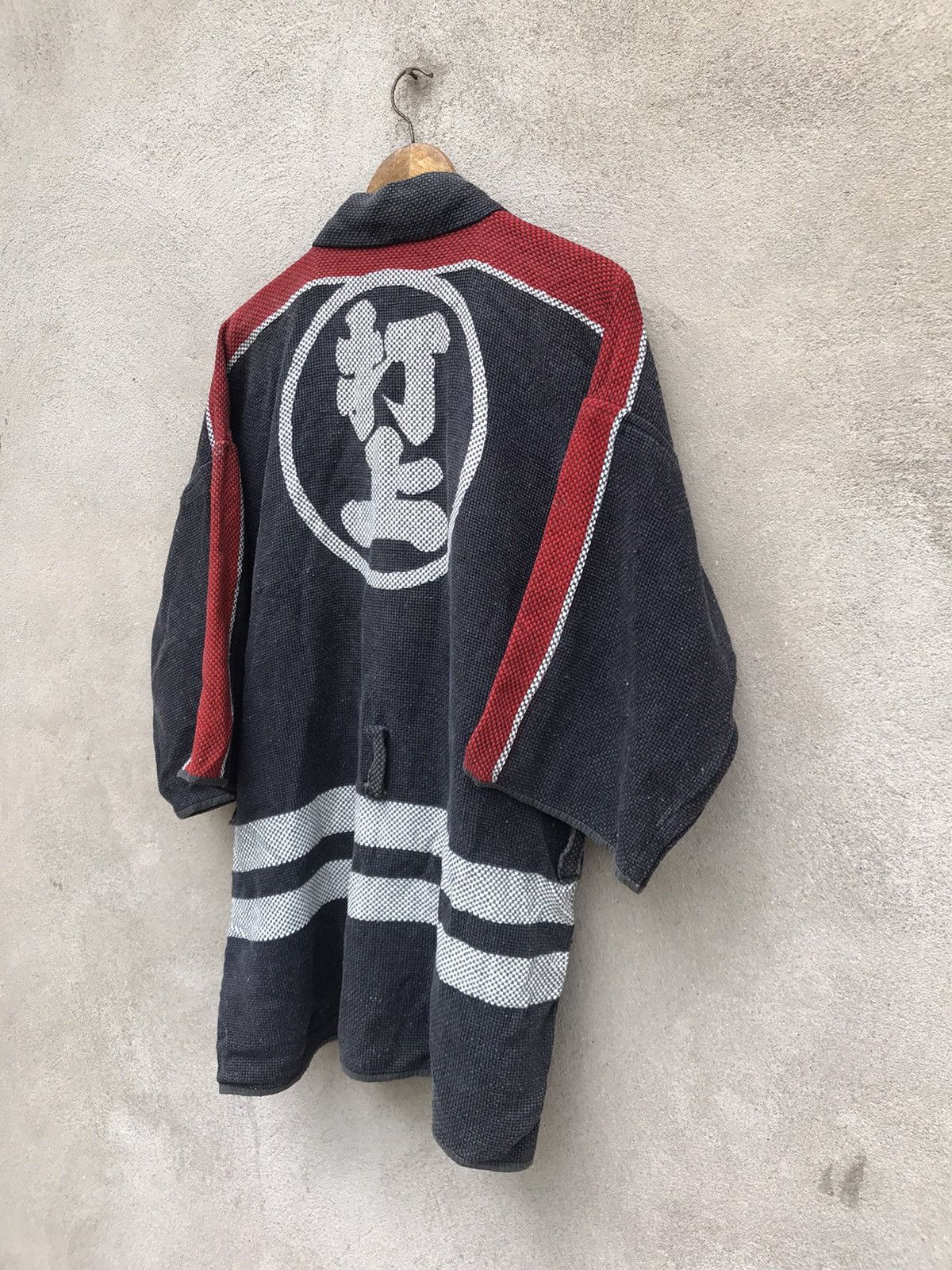 Japanese Brand RARE VINTAGE KIMONO FIREMAN BORO SASHIKO SAMURAI JACKET Size US M / EU 48-50 / 2 - 7 Thumbnail