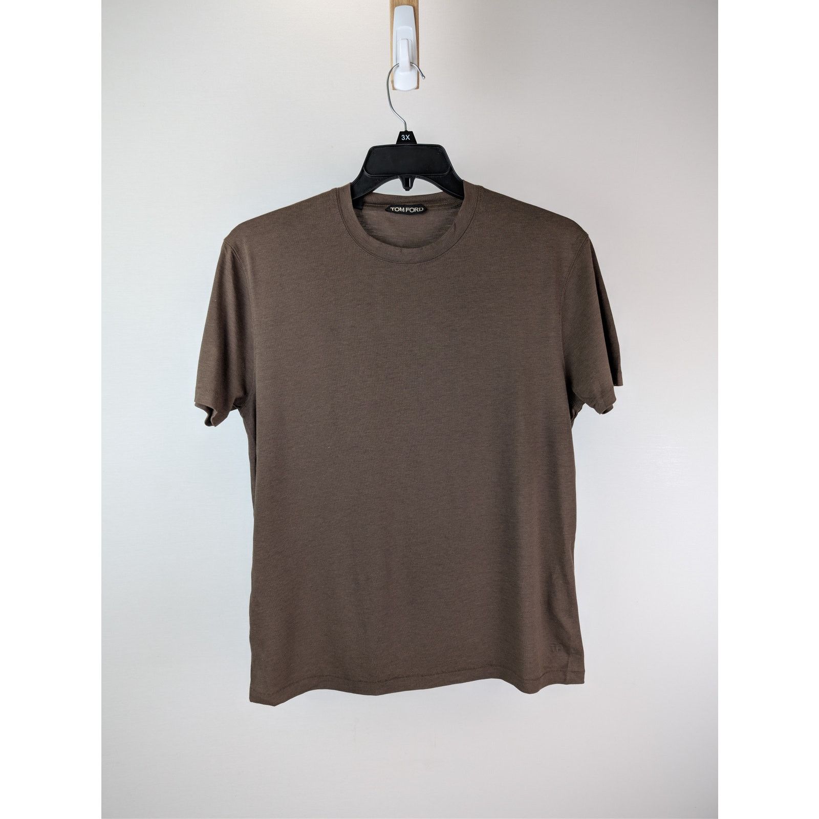 Tom Ford o1rshd1 CC20 T-Shirt in Brown Size US M / EU 48-50 / 2 - 1 Thumbnail