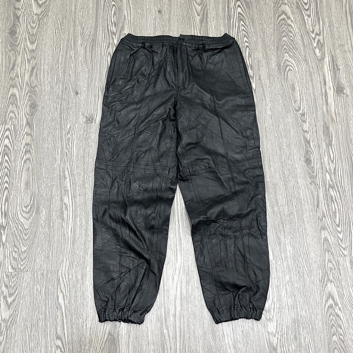 Beams Plus International Galley Beams Emiliano Rinaldi Leather Pant 🟥 Size US 26 / EU 42 - 1 Thumbnail