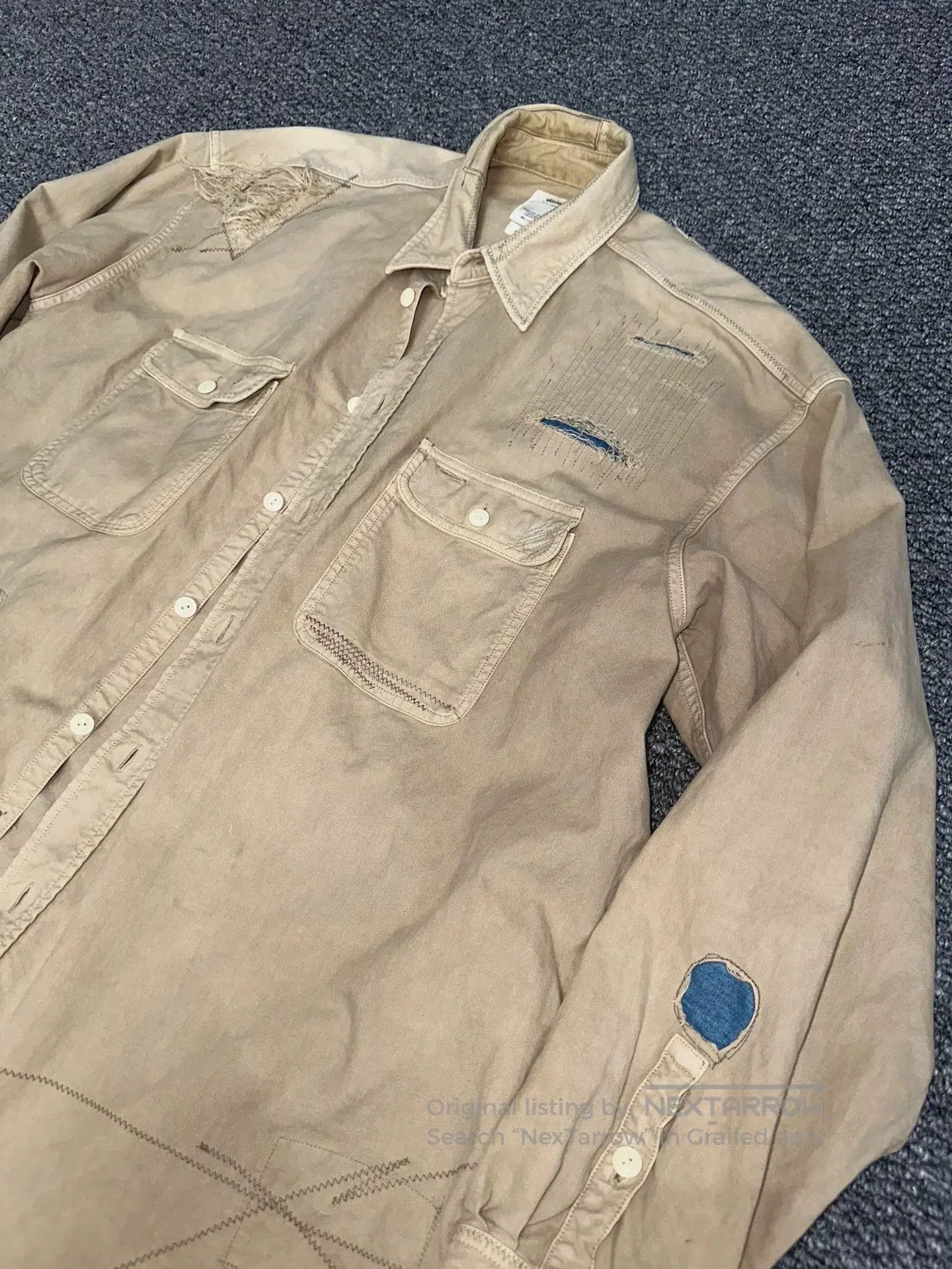 Visvim visvim grand crash soft oversized shirt. Size US M / EU 48-50 / 2 - 2 Thumbnail