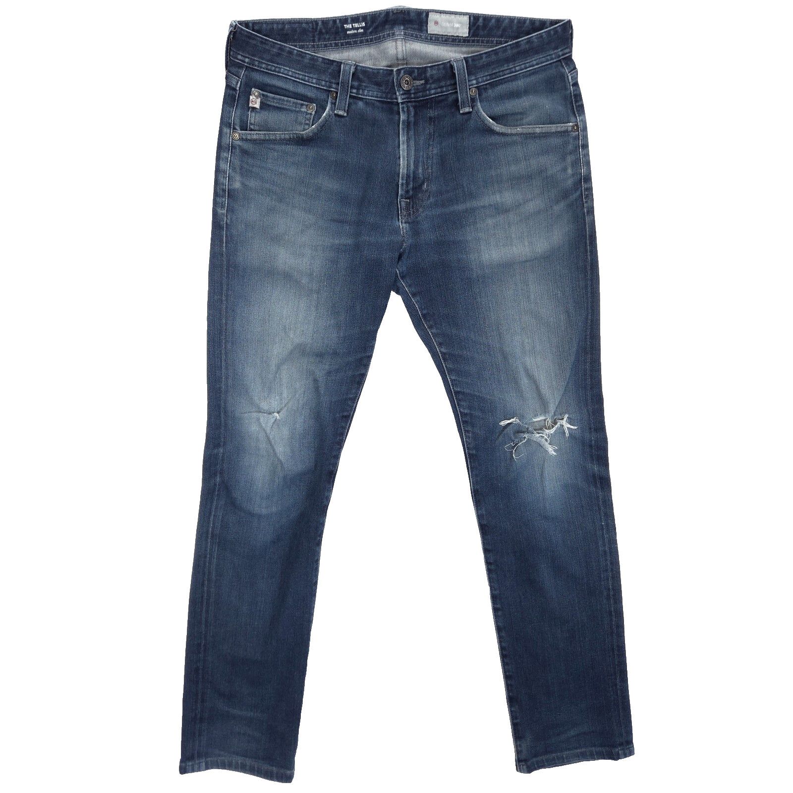 AG Adriano Goldschmied Adriano Goldschmied The Tellis Jeans Mens 32x30.5 Slim 360 Size US 32 / EU 48 - 1 Thumbnail