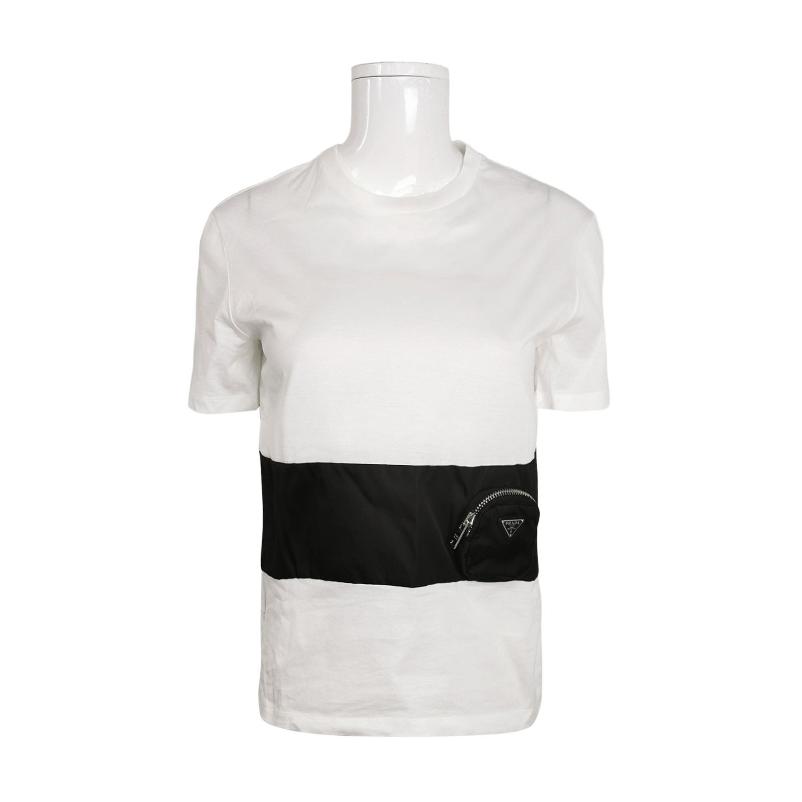 Prada Prada Pouch Logo T-Shirt Size XS Size US XS / EU 42 / 0 - 1 Thumbnail