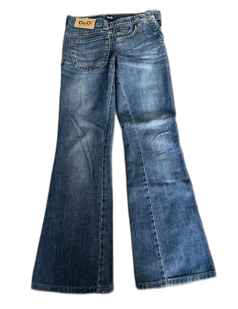 Dolce&Gabbana Deconstructed Denim Pants
