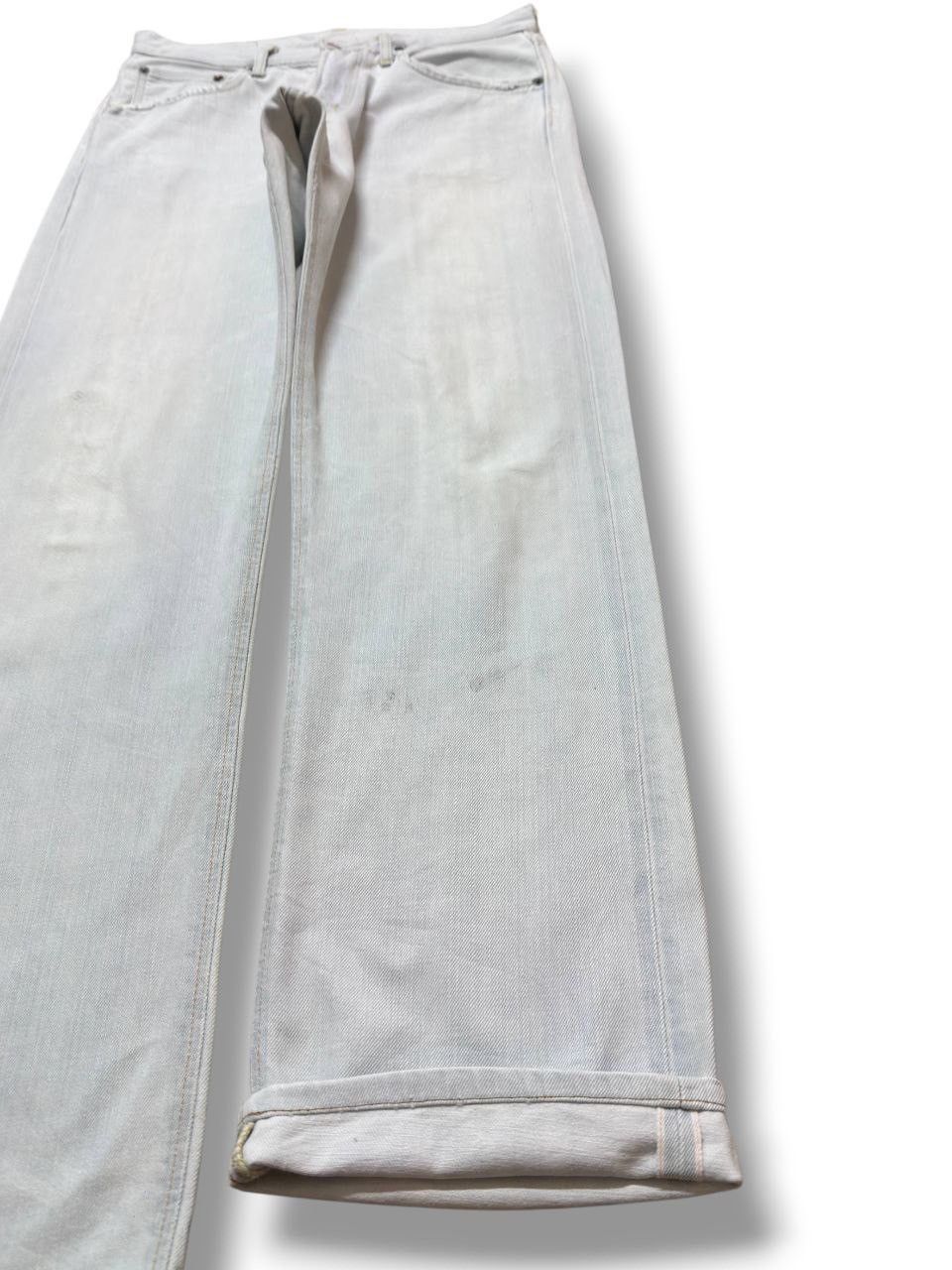 Edwin Vintage Edwin 505zx Selvedge Light Wash Denim Size US 31 - 3 Thumbnail