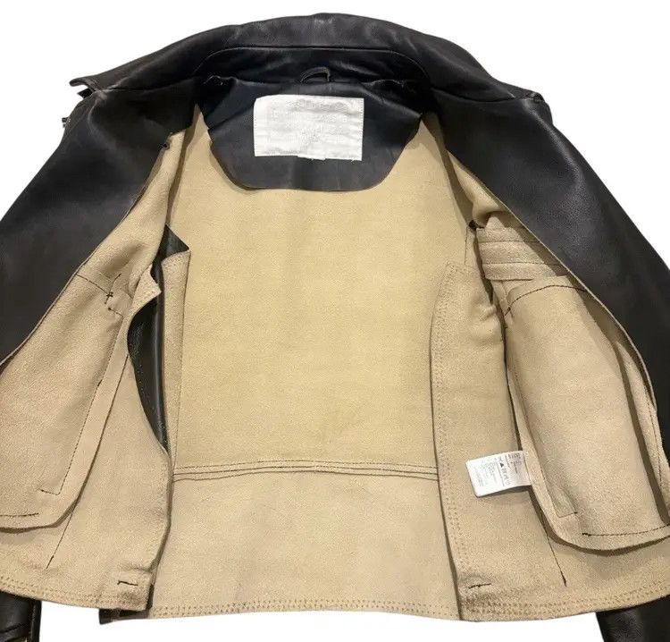 H&M × Maison Margiela Maison Martin Margiela X H&M biker leather jacket Size US XS / EU 42 / 0 - 8 Thumbnail