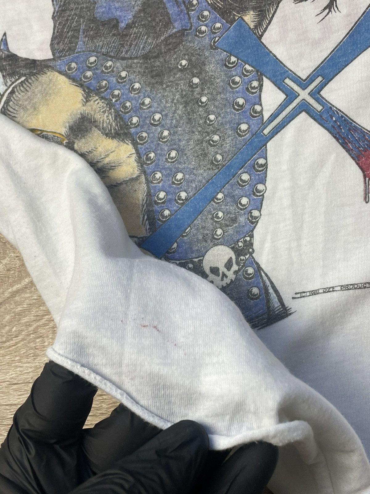 Ozzy Osbourne Vintage Original 1982 Ozzy Osbourne Concert Shirt Devil Tour Size US M / EU 48-50 / 2 - 6 Thumbnail