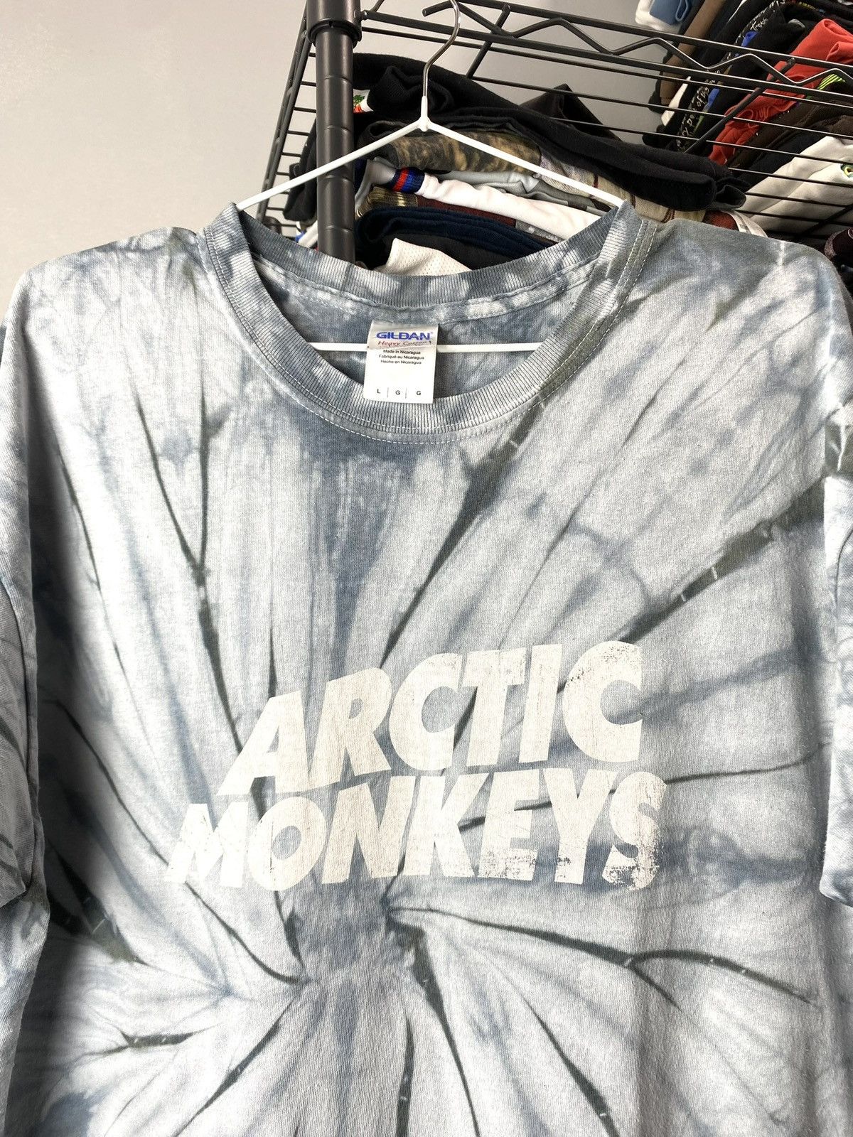 Band Tees 💥Rare! Vintage Arctic Monkeys Band Rock T Shirt Size US L / EU 52-54 / 3 - 2 Thumbnail