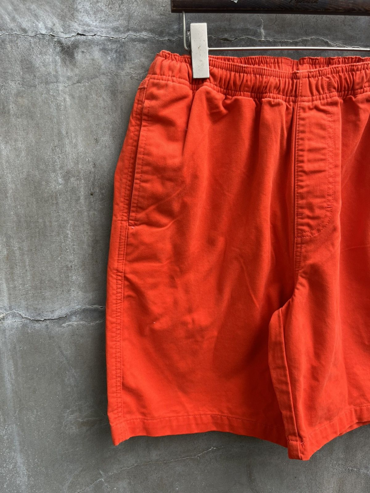 Stussy Neon Orange Shorts Size US 26 / EU 42 - 3 Thumbnail