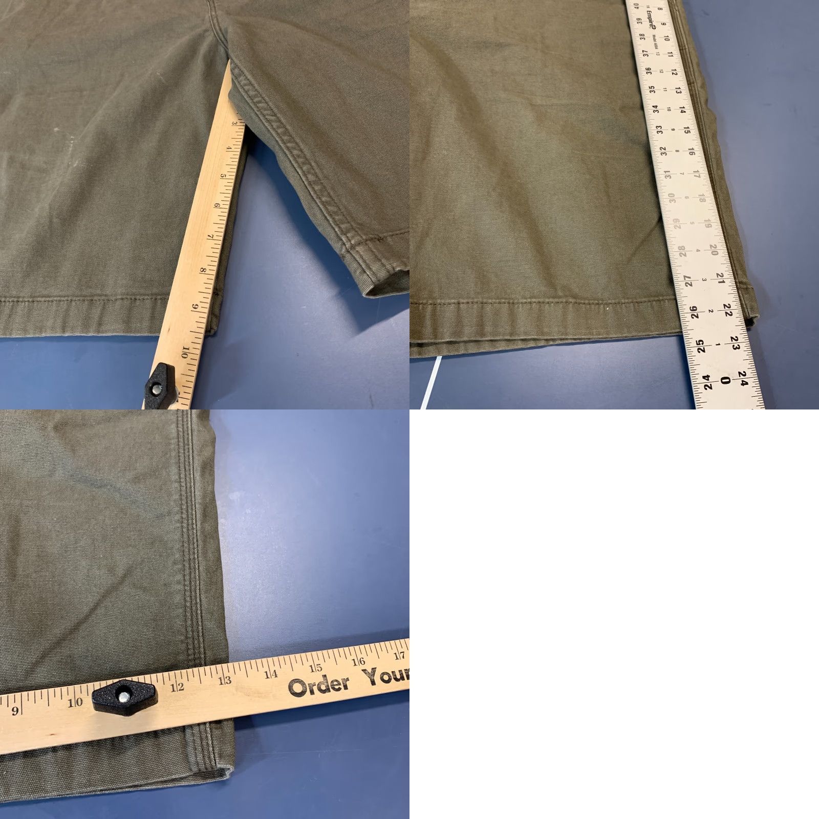 Carhartt Carhartt Shorts Mens 42 Canvas Brown Cargo Workwear Inseam 10 in Pockets Carhartt Canvas Carpentert Shorts Mens 42 Brown Canvas Workwear Size US 42 / EU 58 - 10 Thumbnail
