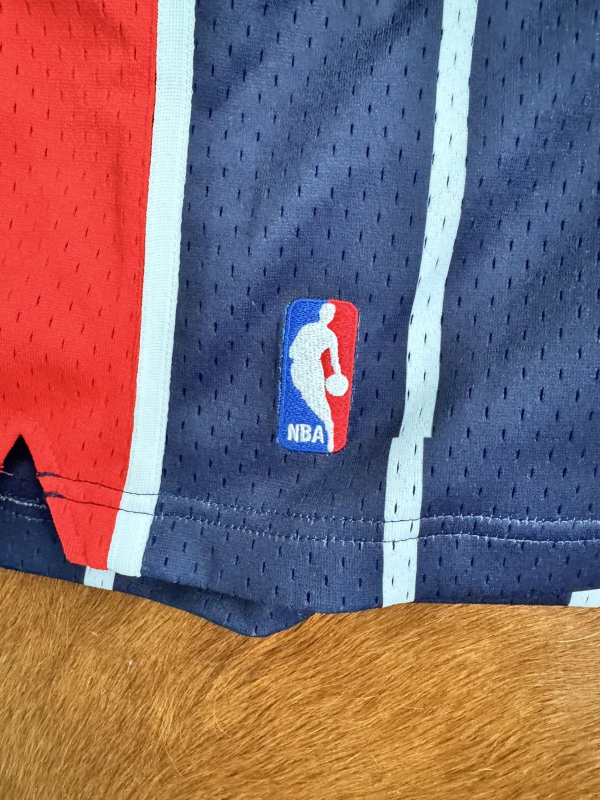 Just Don × Mitchell & Ness Just Don Houston Rockets Mitchell and Ness Shorts Size US 34 / EU 50 - 4 Thumbnail